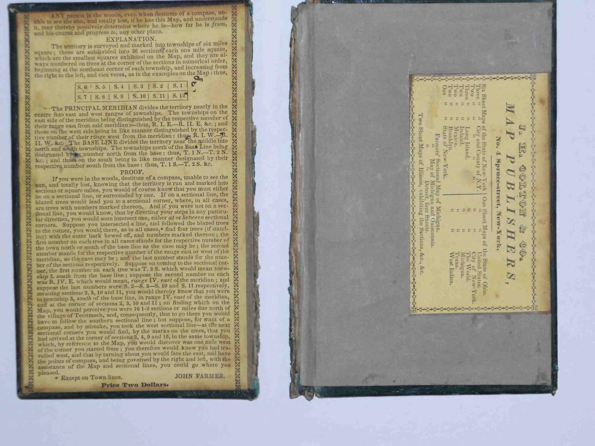 Pure Michigan: Framing an 1836 John Farmer Map