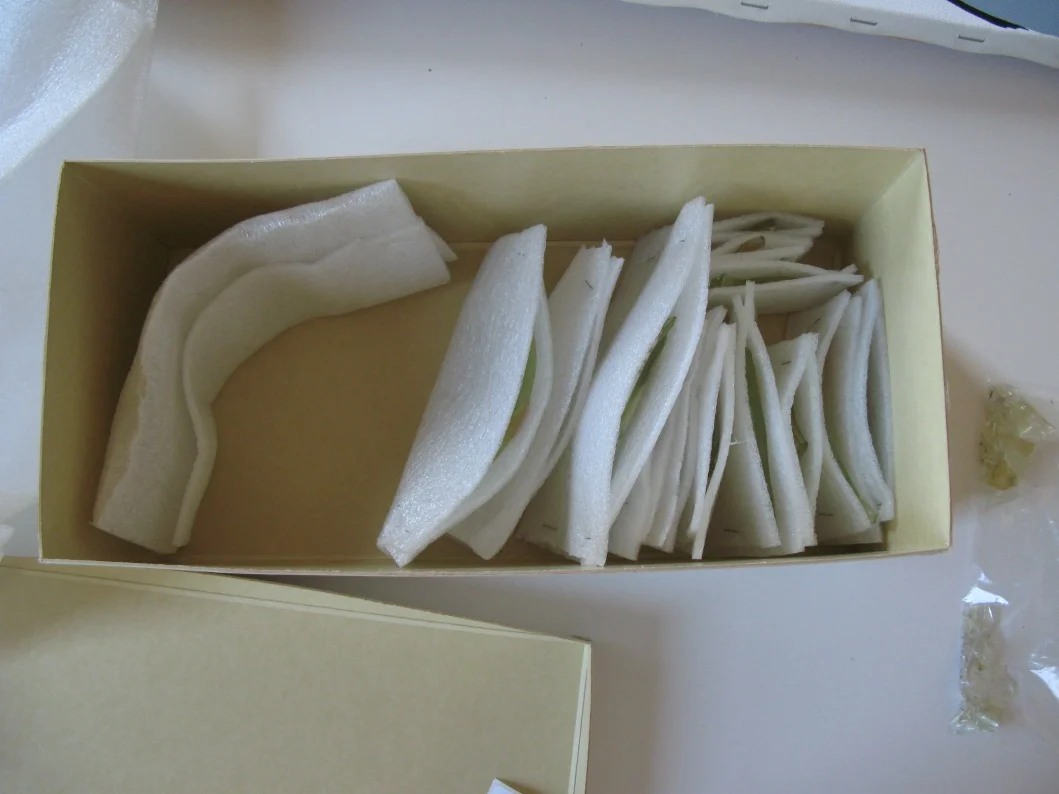 Inventory of each fragment