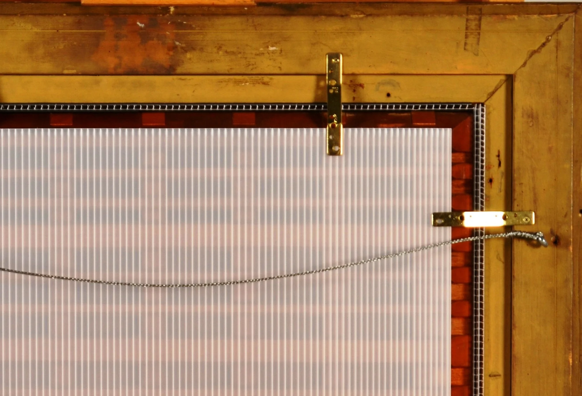 After - Reverse side of panel