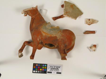 Back In The Race: Repairing a Chinese Tang Dynasty Artifact