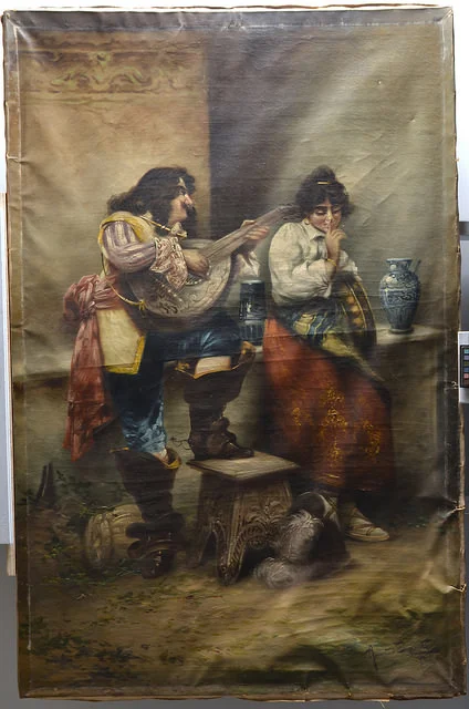 Painting With Wine: A Romantic French Work Conserved