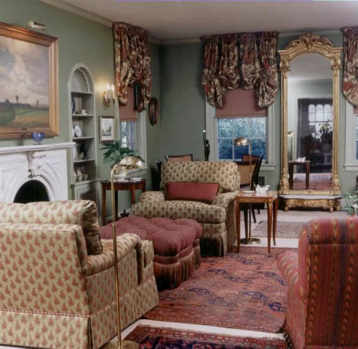 Martha's mirror, on display in her former home in Rockford.