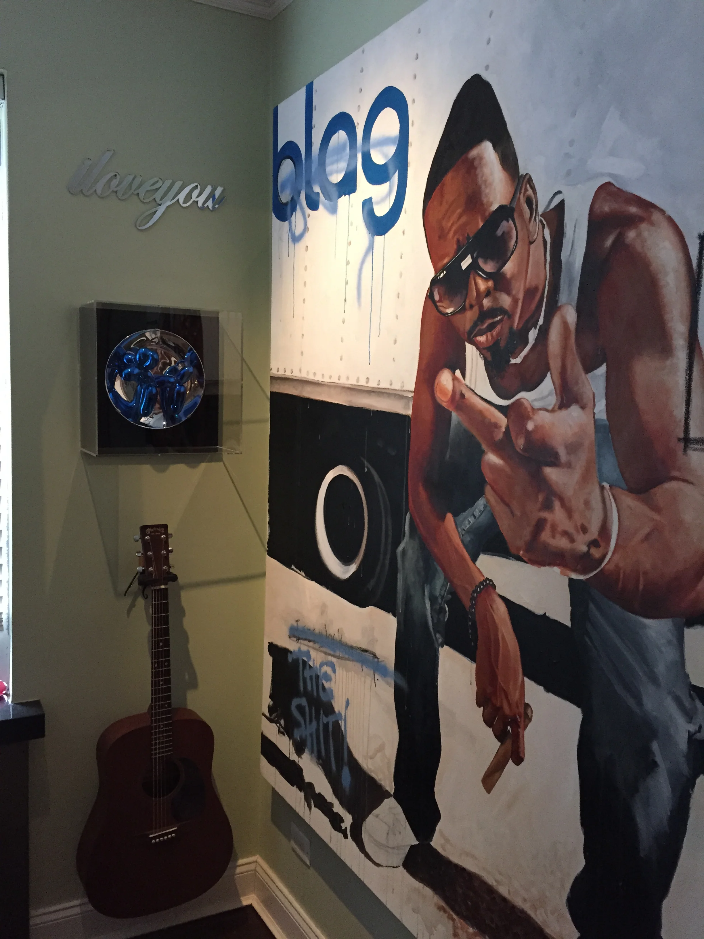 Michael Lyons Wier's contemporary art objects display (view 2)