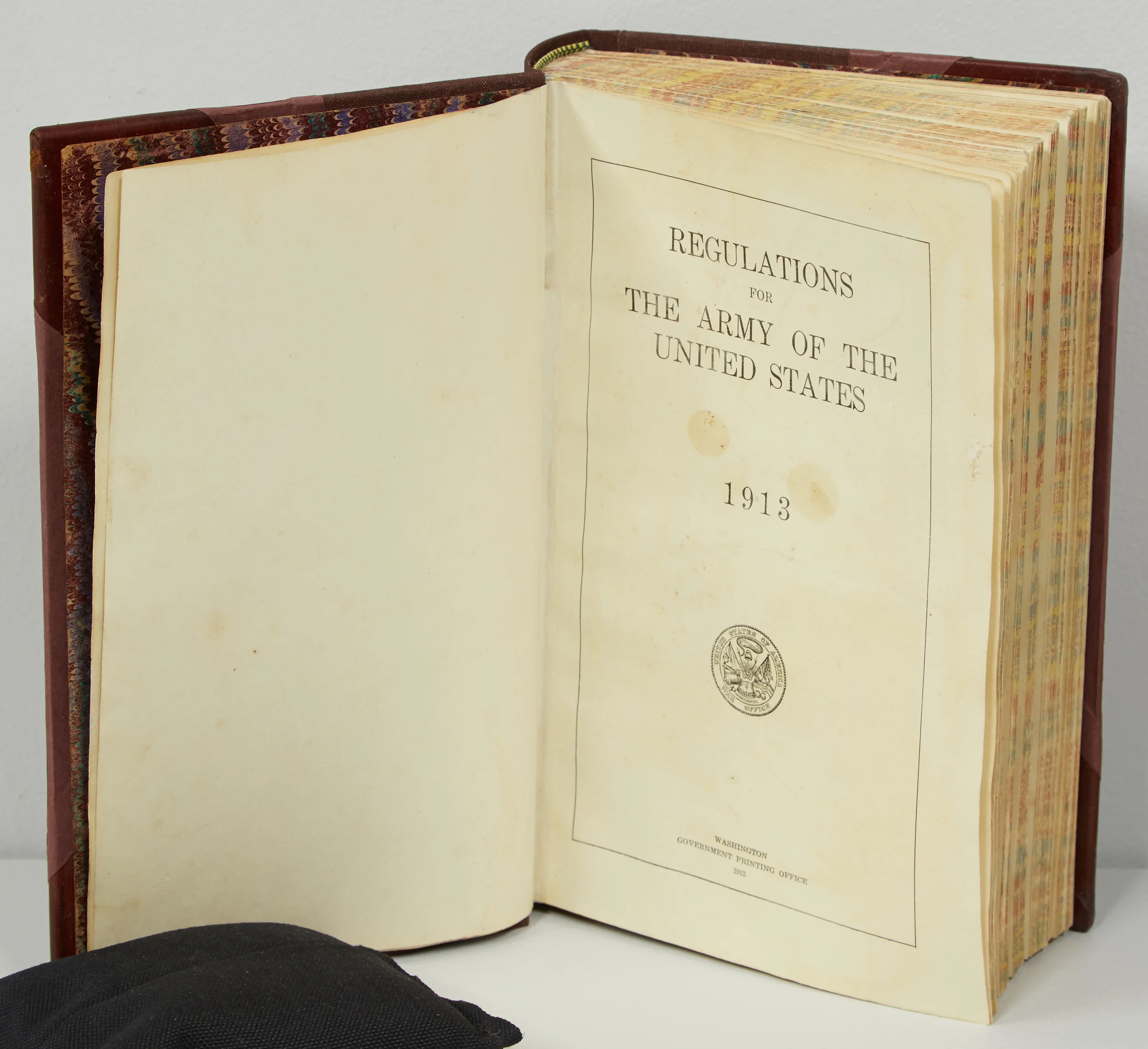 Proud to be an American: Preserving "Regulations for the Army of the United States, 1913"