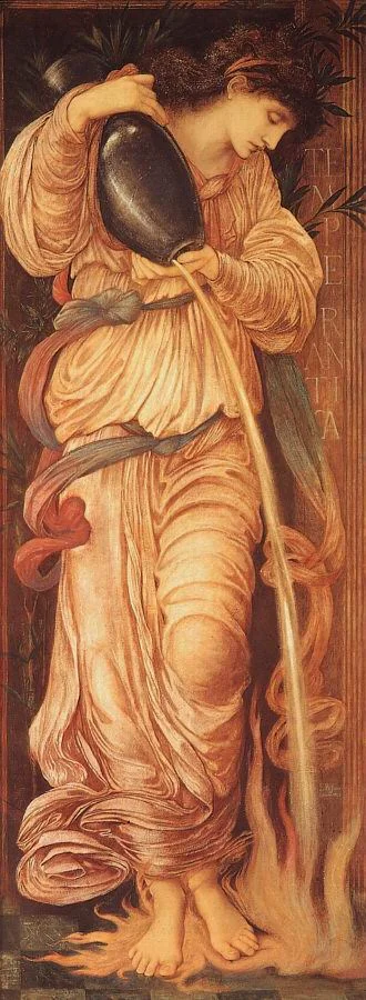 Temperantia by Edward Burne-Jones, 1872