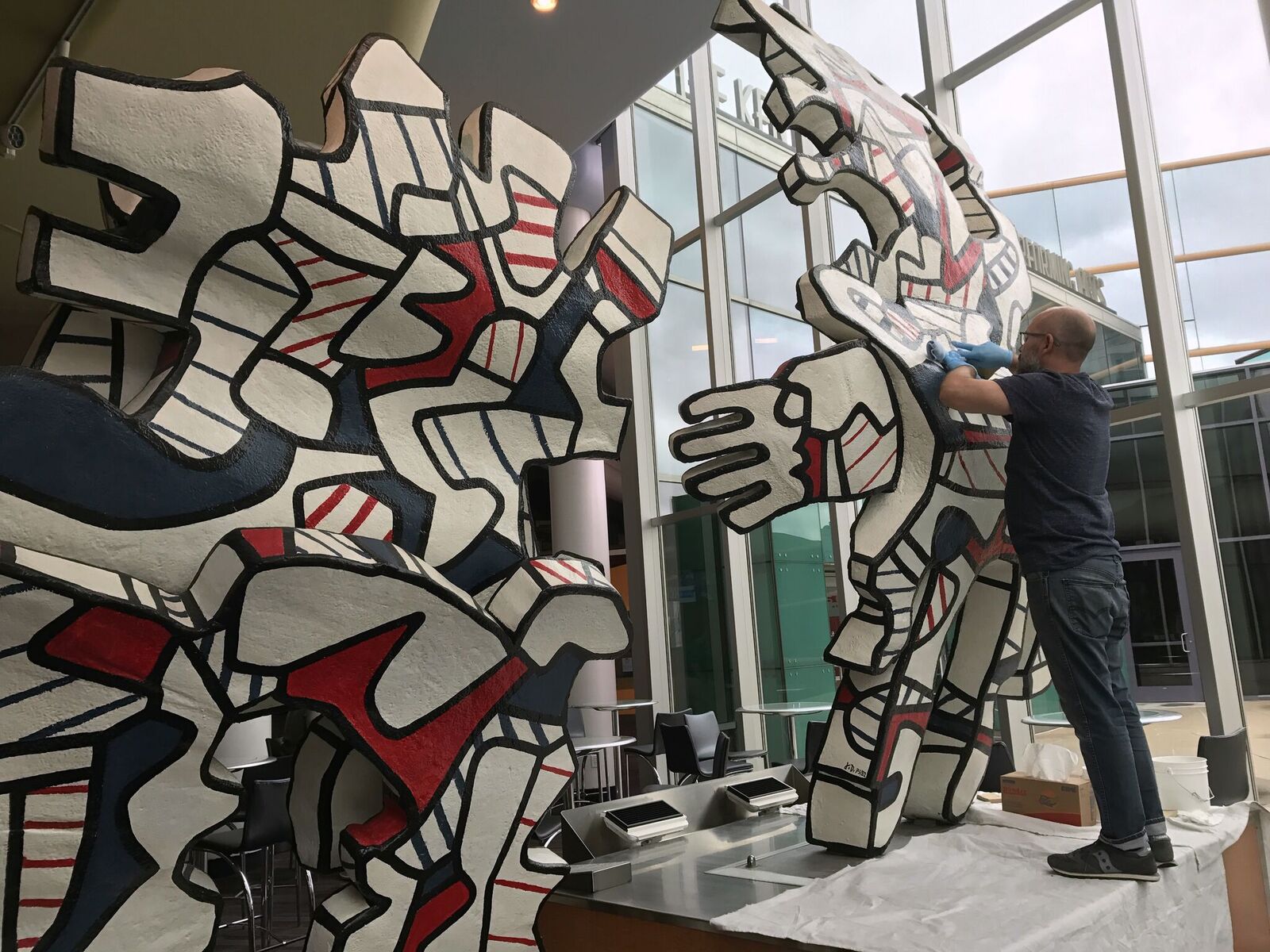 Art in the Public Eye: Treating the Fascinating Collection of Modern Art Sculptures at The Kentucky Center