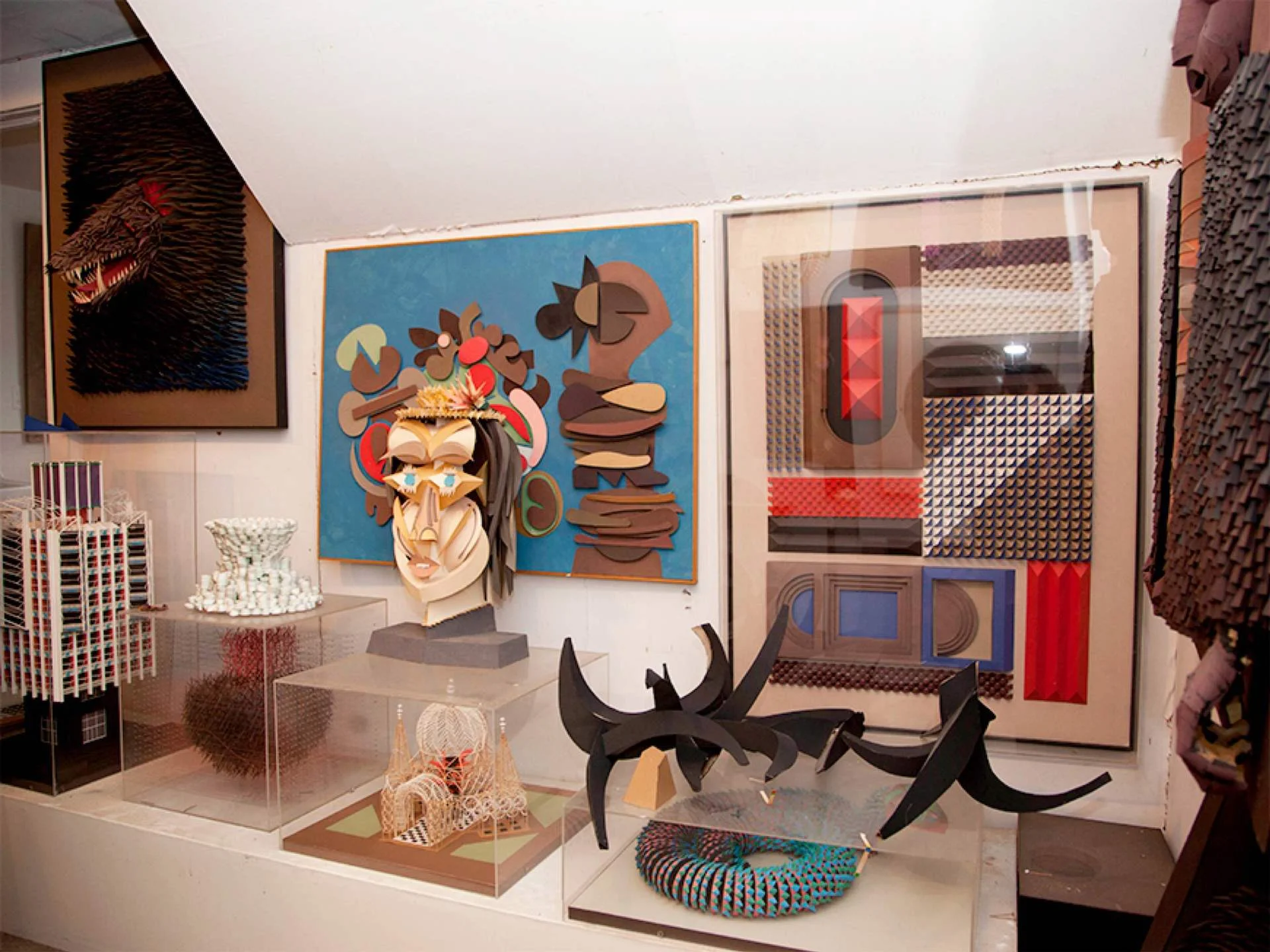 Irving Harper's New York home, Image courtesy of Why Magazine and Herman Miller.