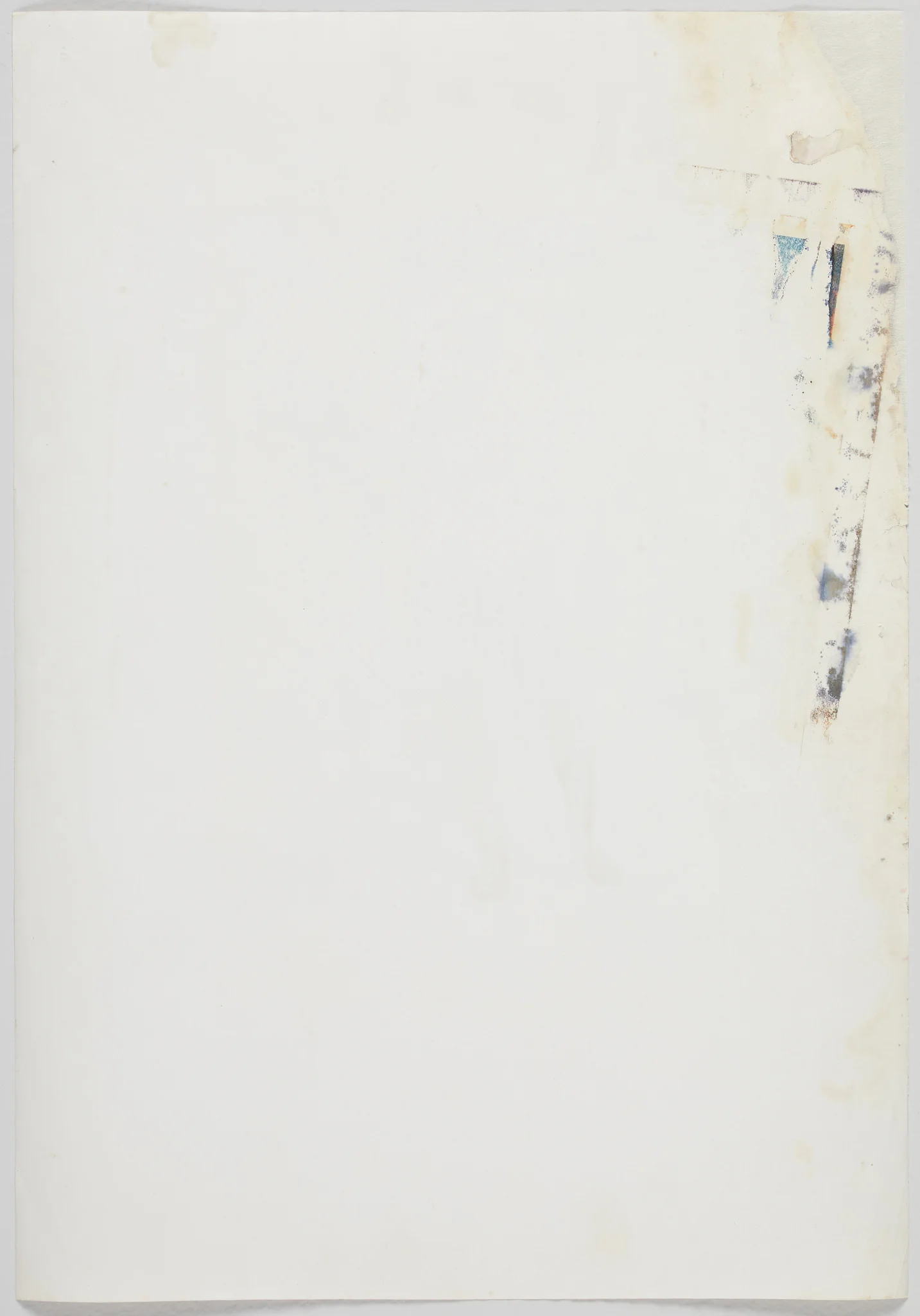 Verso (Back) Before Treatment