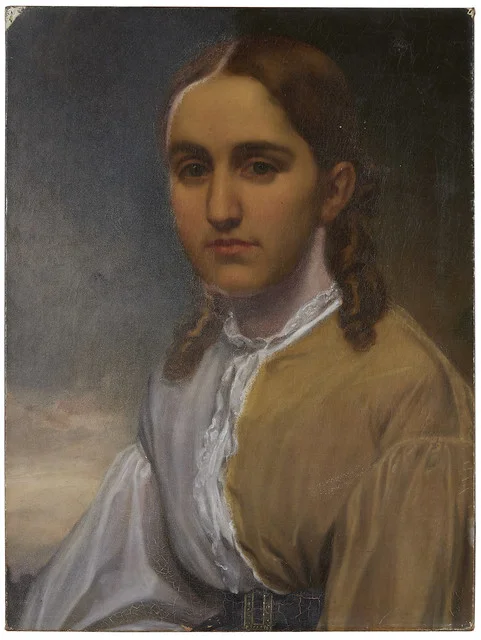 As the old varnish was removed, more and more details of the piece became visible.
