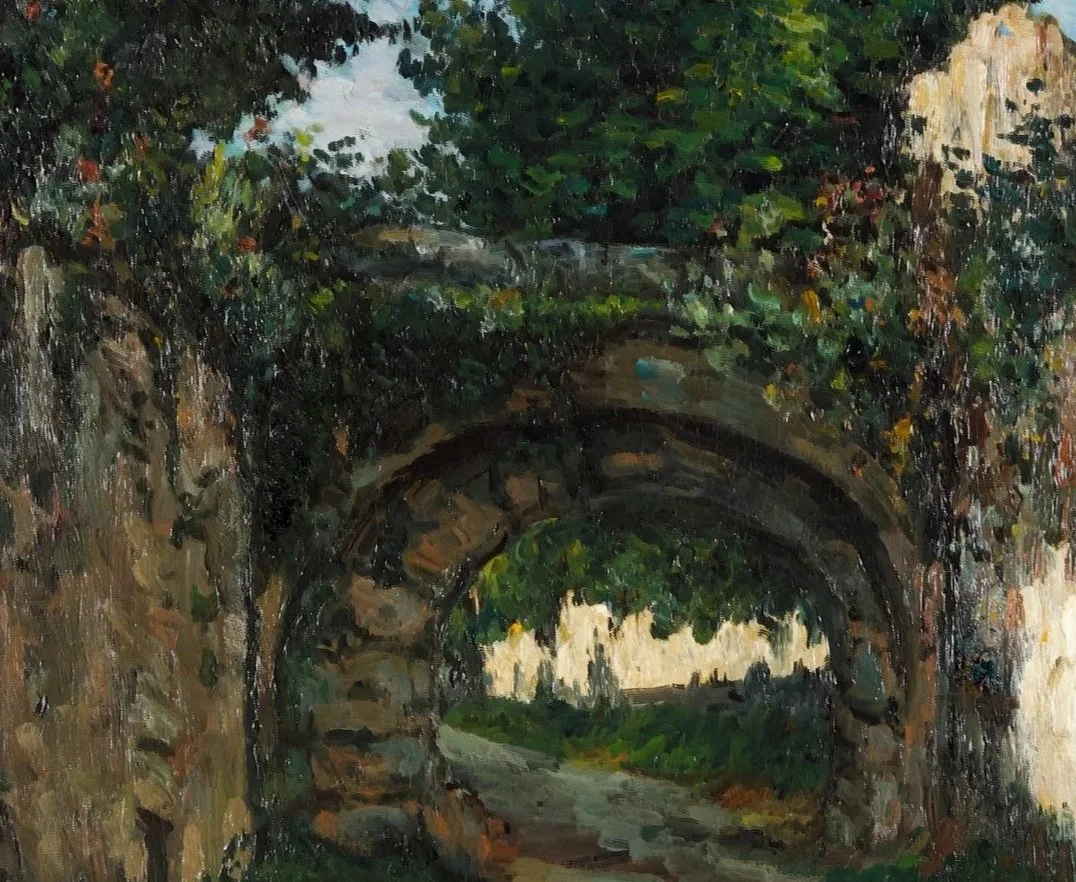 Conserving Cézanne's "La voûte"