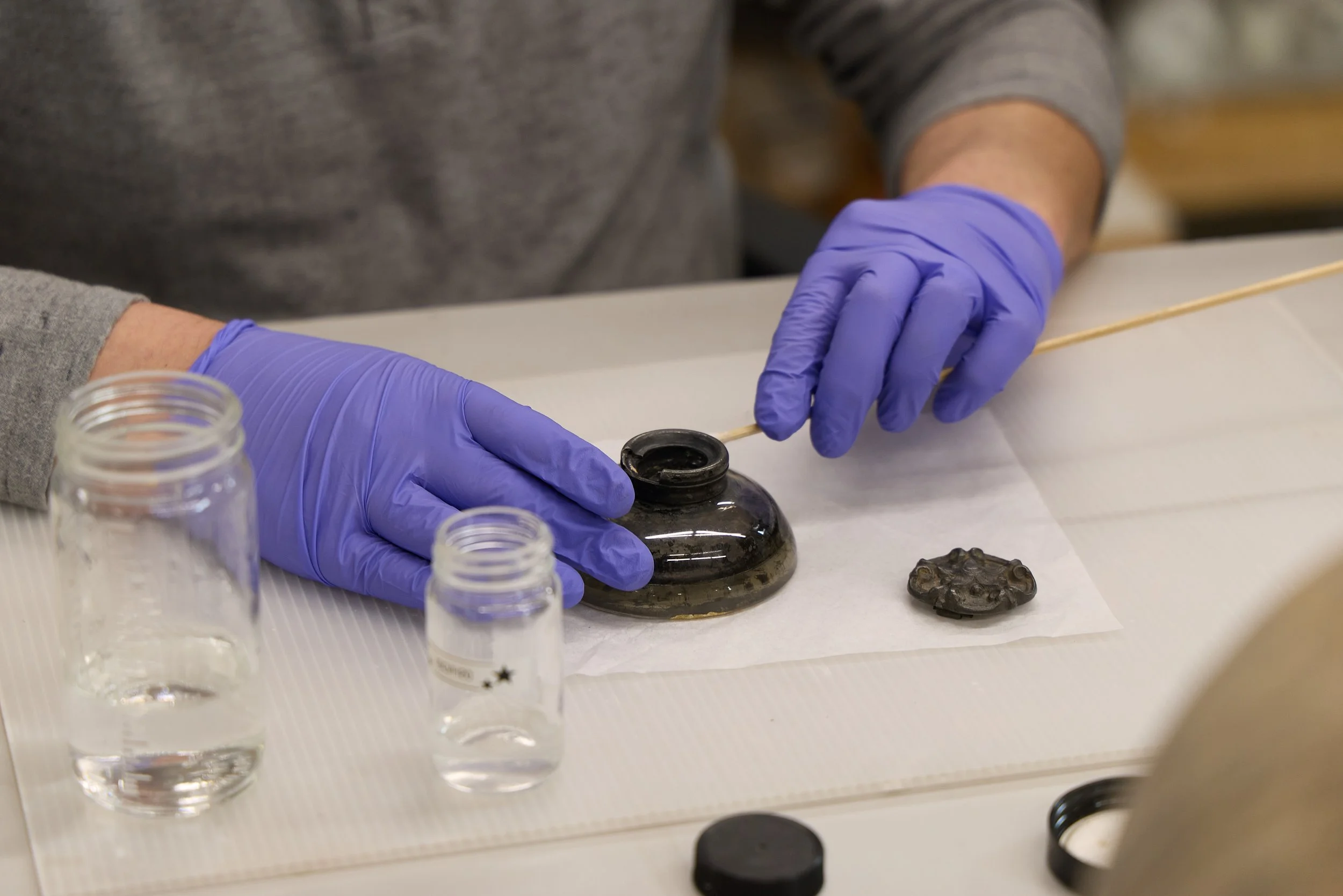 Conserving the Emancipation Proclamation Inkwell
