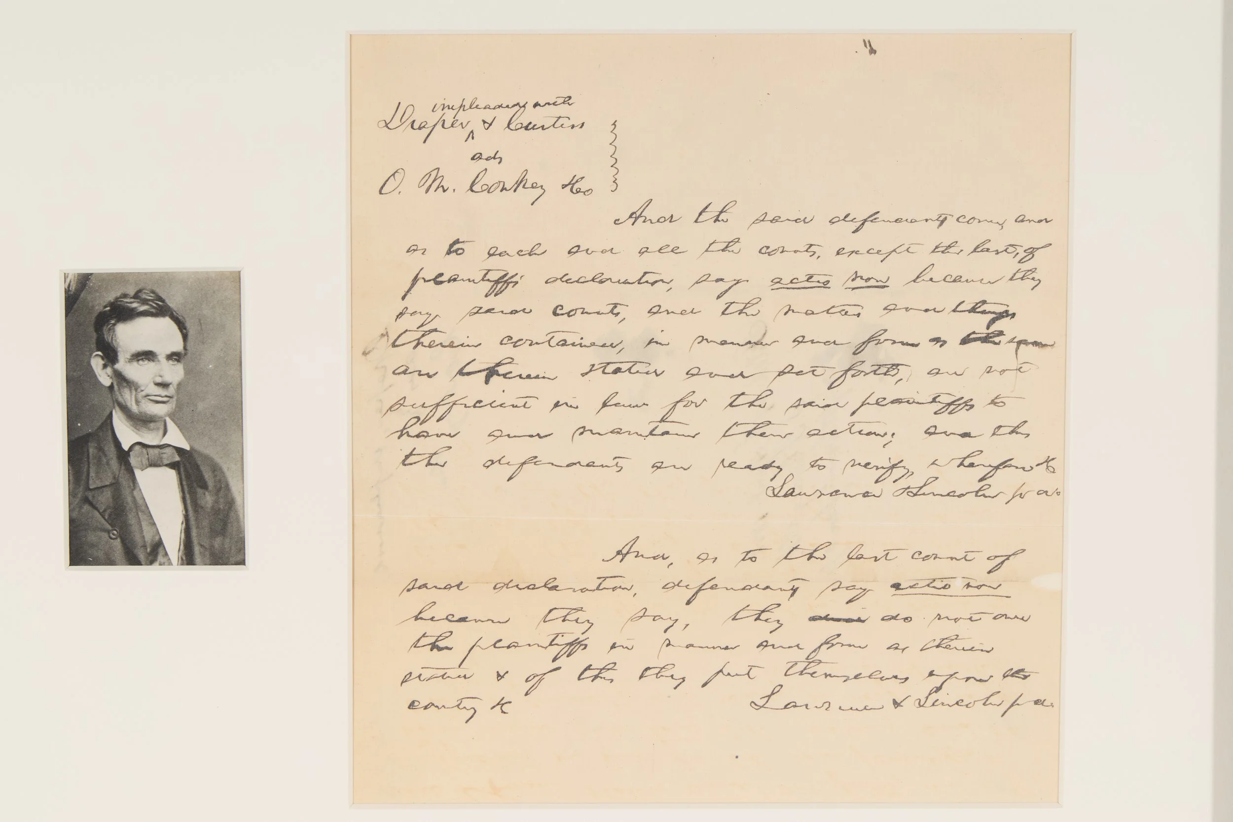 Preserving a Letter from Lincoln: A Historic Document Returns to Danville 