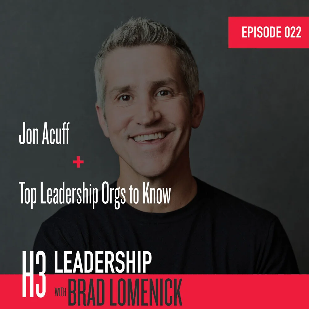 Jon Acuff Interview + Top Leadership Organizations You Should Know