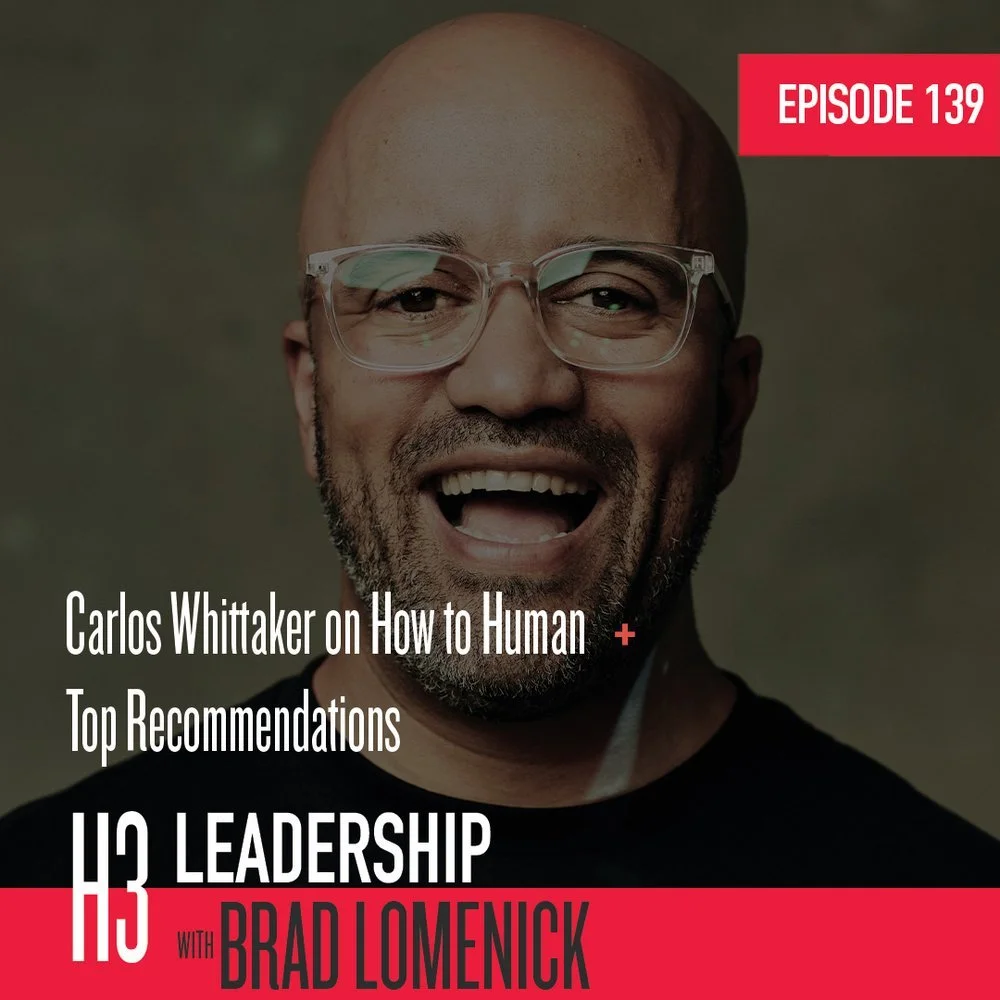 Carlos Whittaker on How to Human, Storytelling, Book Launch Strategy and his latest Recommendations