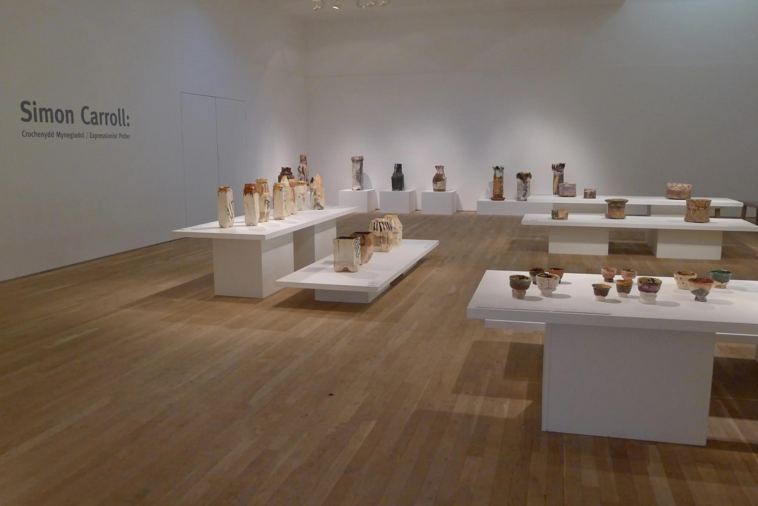   Simon Carroll : Exressionist Potter,  Ruthin 2015 