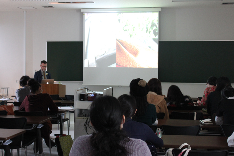 Joshibi Universtity, Tokyo: lecture presentation on British Textiles