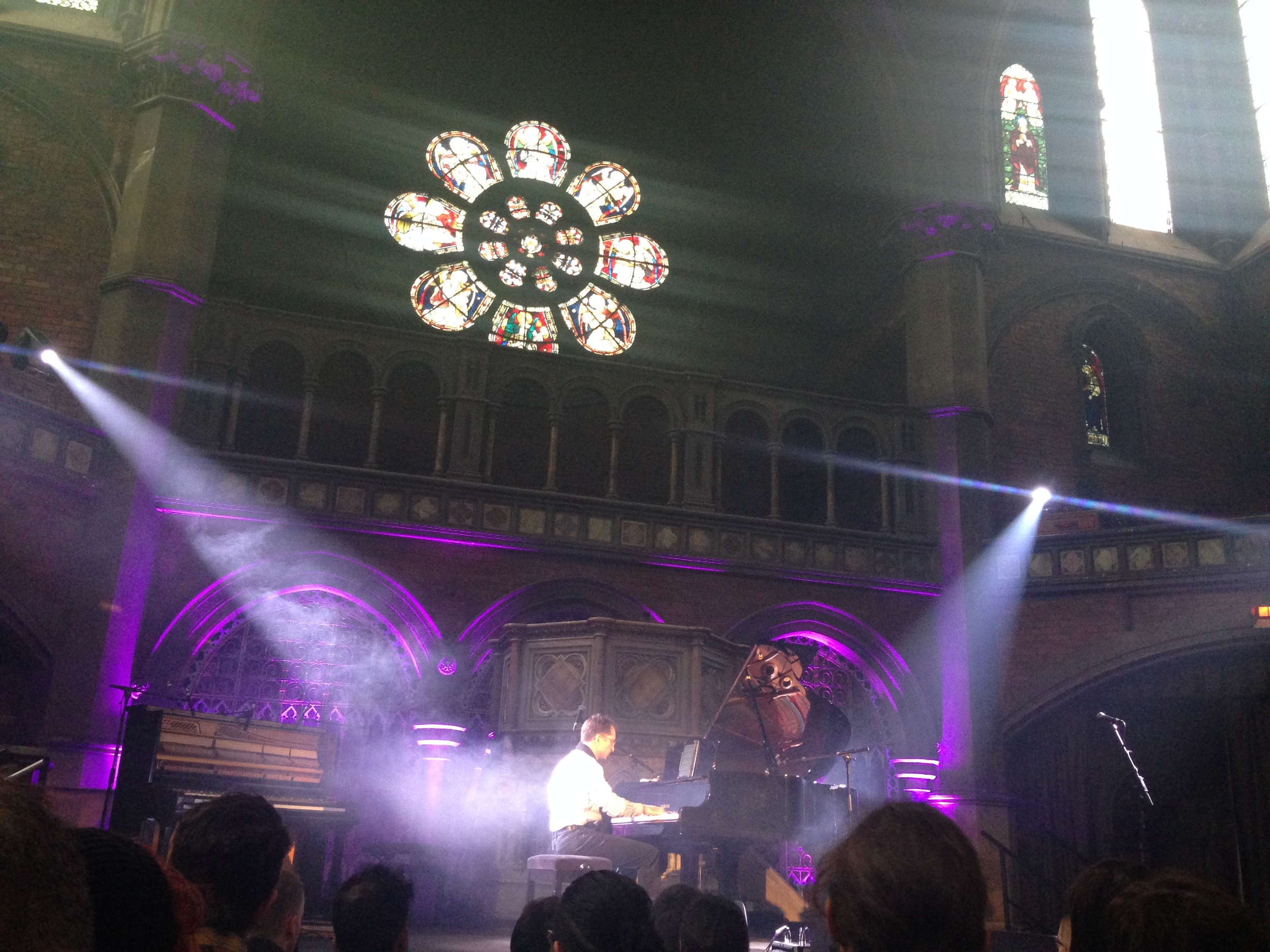 Gavin Greenaway, Daylight Music gig for Piano Day, Union Chapel, Islington, London 26 March 2016