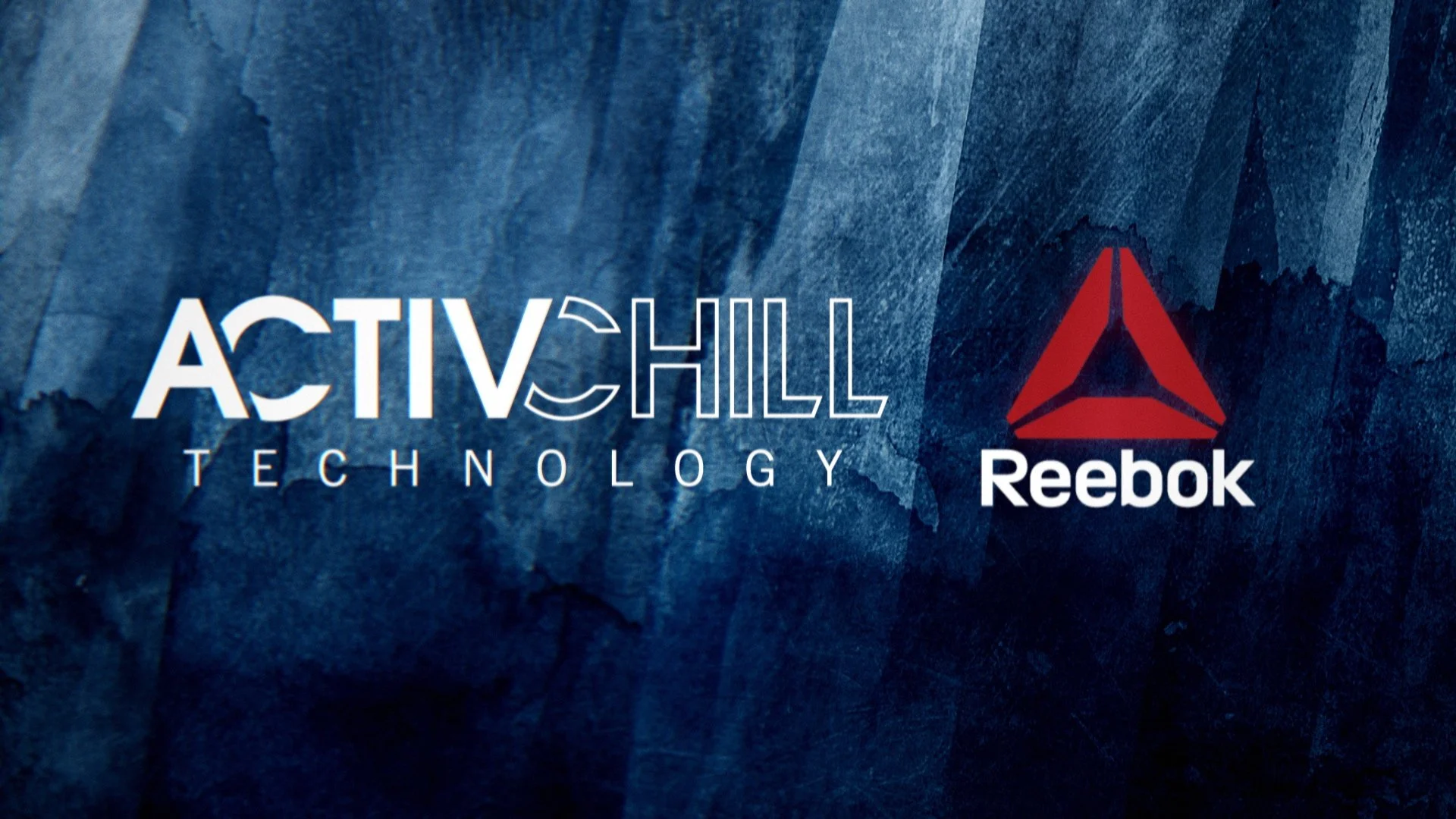 Reebok ACTIVChill Technology title card from the in-store product film