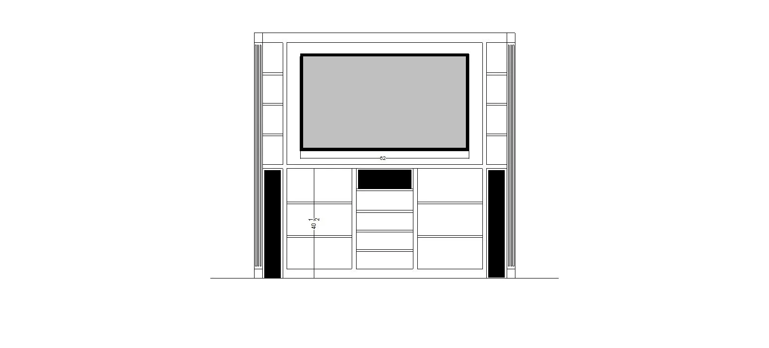 Plans for the cabinet.