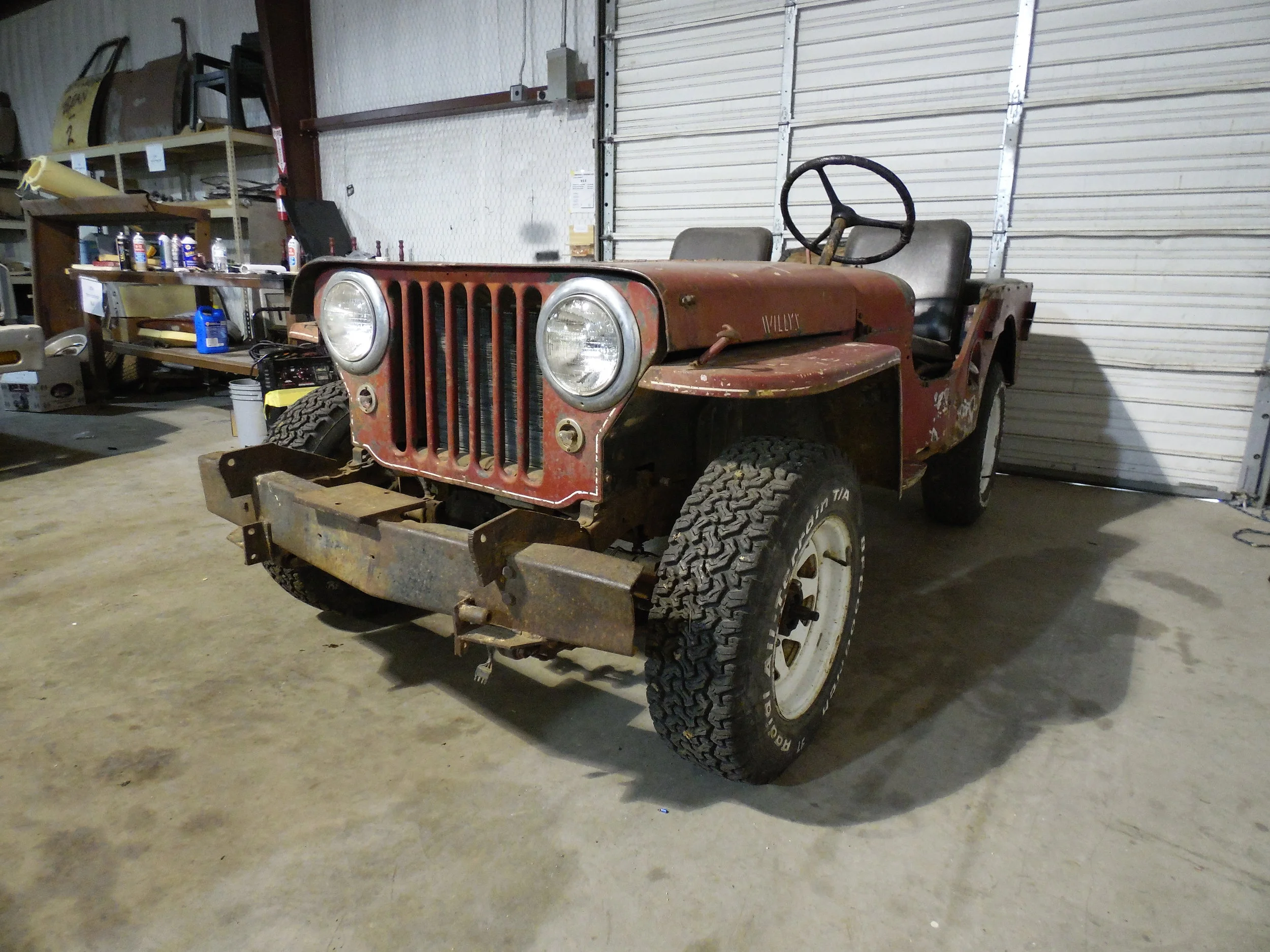 1947 Willys Jeep — Texoma Classics Classic Vehicle Restorations