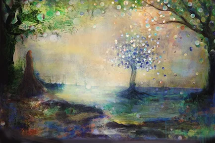 Nature whispers, oil on canvas, 24 x 28 inches (S)