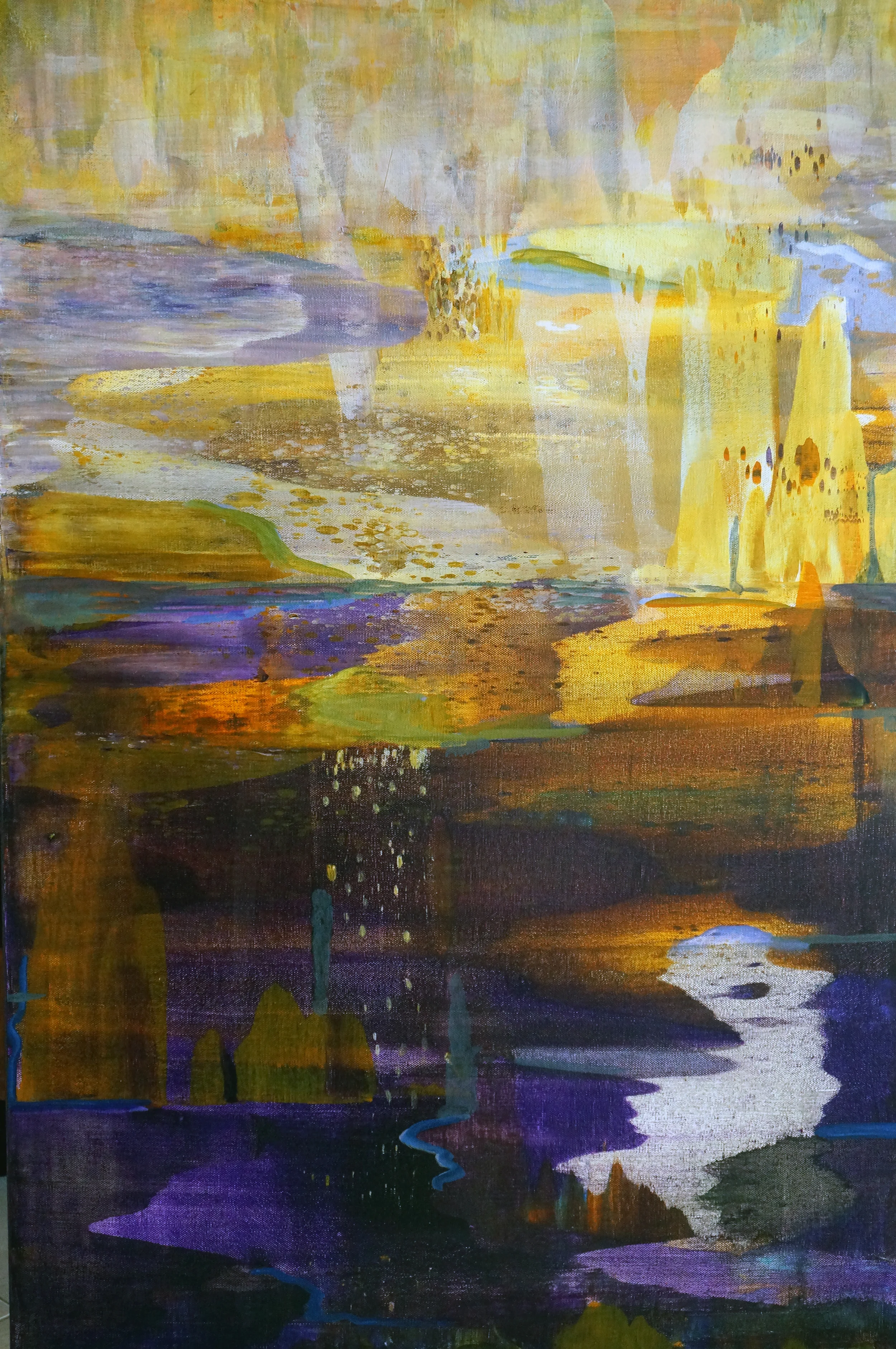 Riomundo, acrylic on canvas, 36 x 24 inches (S)