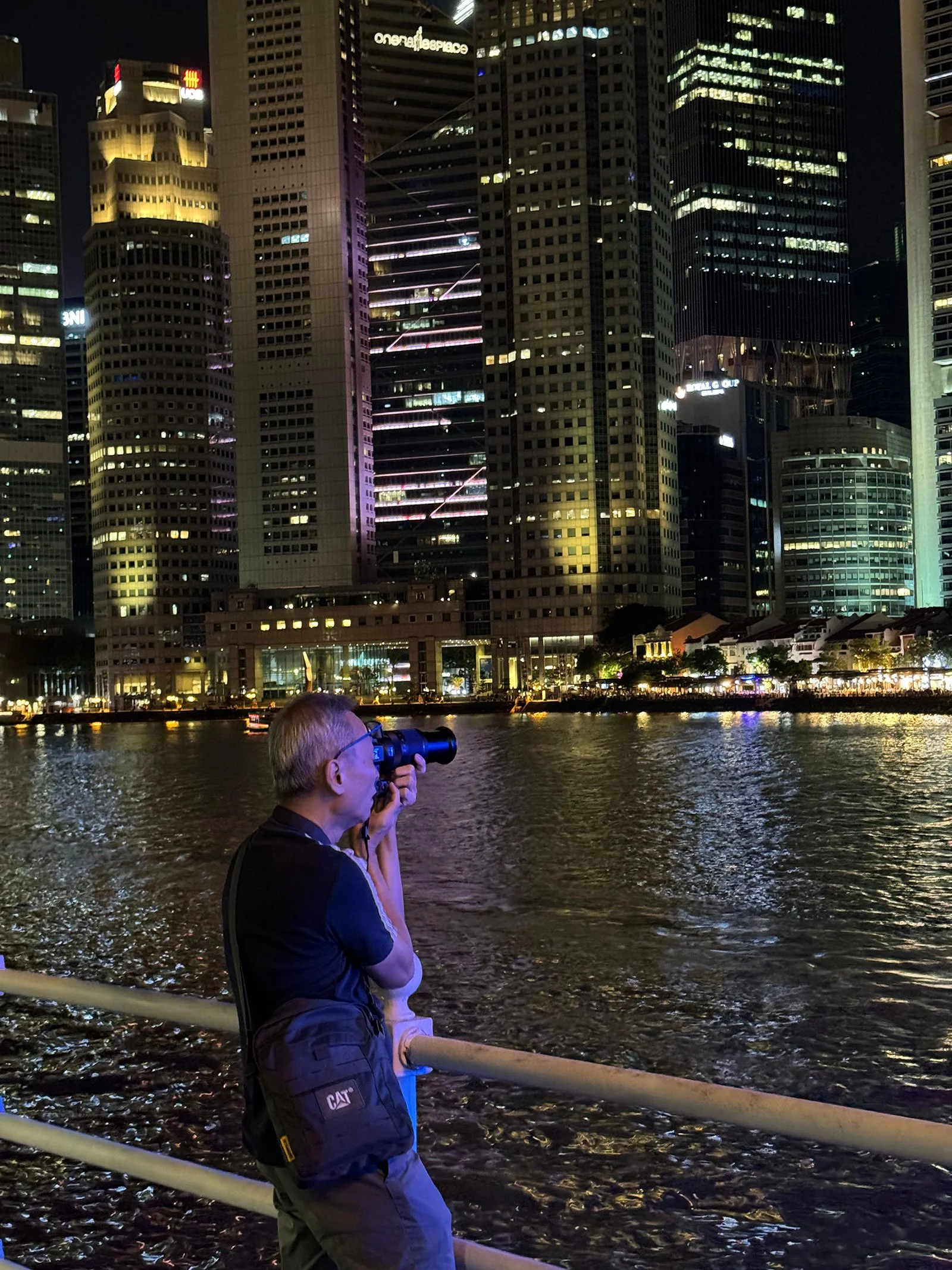 A tourist took photos of me in action when I was taking this picture