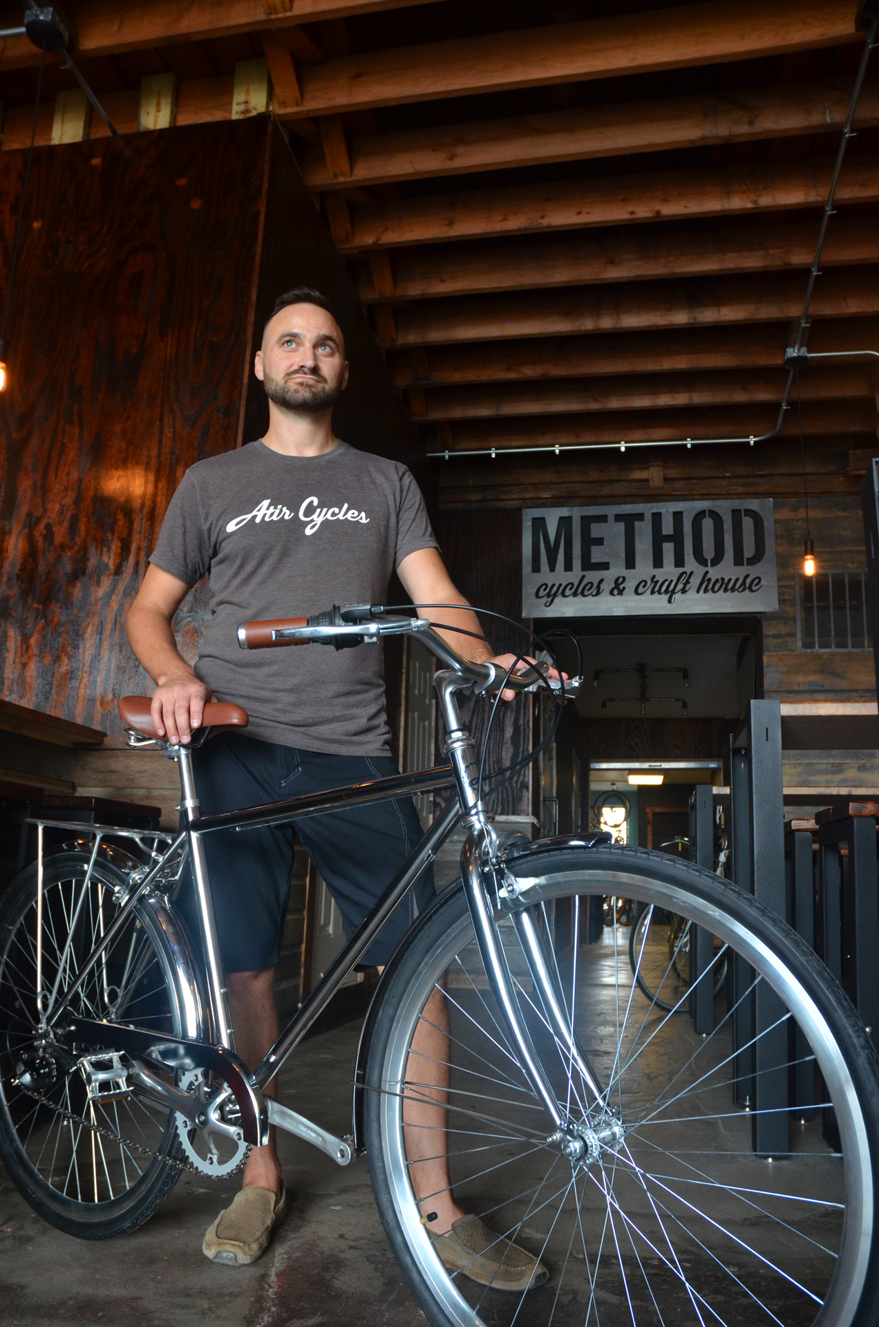 Method Cycles and Craft House - Bike Raffle Owners Jason Brummels and Sarah Dunbar have donated a beautiful Atir Cycle City 8-speed Bike. It will be sized to fit the winner and available in Black or Chrome. $499 Retail Price with a lifetime warranty on frame and fork. Visit the Method website: https://methodcycles.com/
