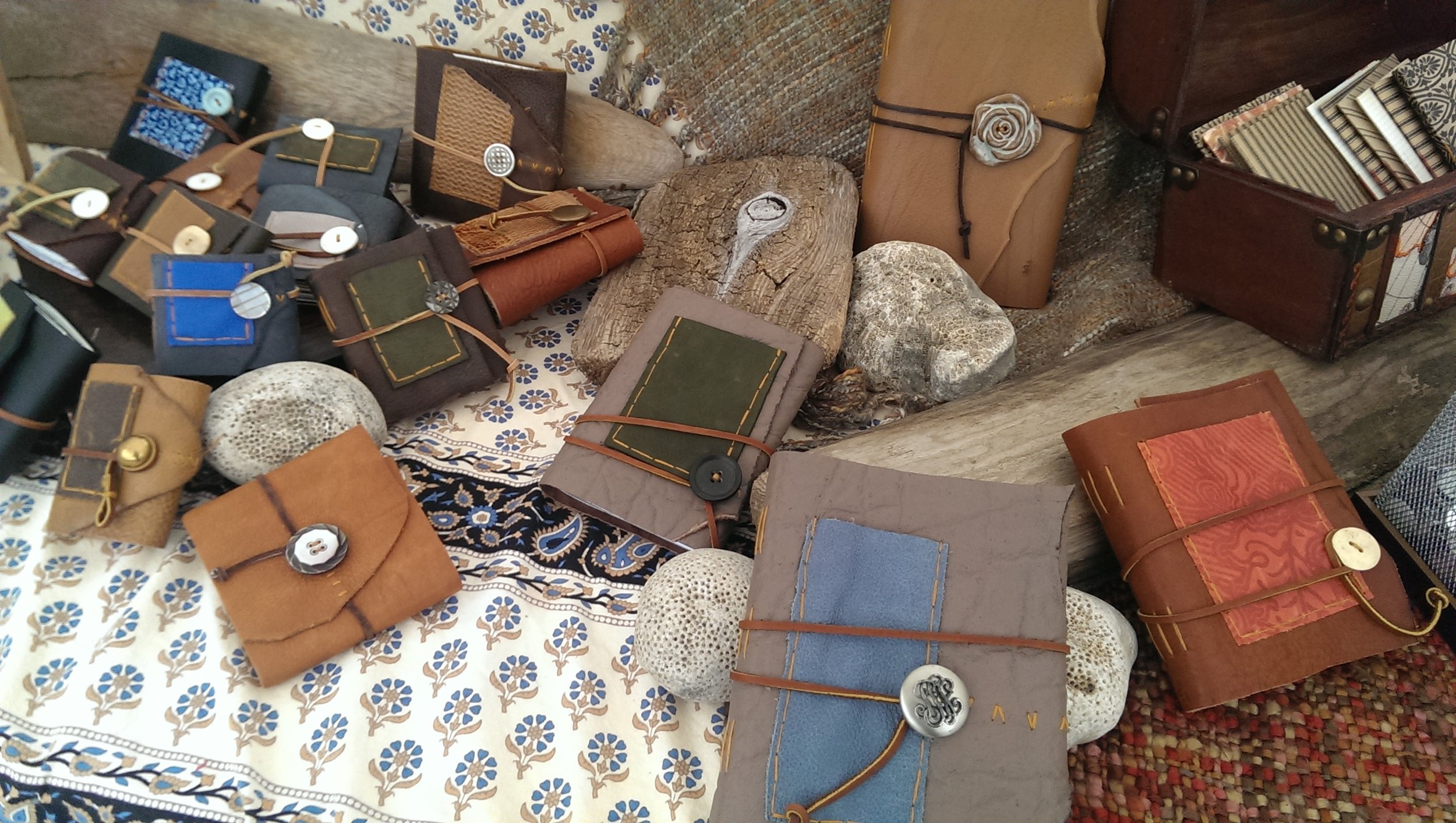 Catherine Griesen Catherine Griesen is a native to Lincoln and a graduate of Nebraska Wesleyan. She has a passion for journaling and creates one-of-a-kind soft bound leather journals. These blank artisan journals are made from some reused upholstery scraps, vintage buttons, recycled maps and high quality papers. She also creates greeting cards from recycled wallpaper sample books and vintage postage stamps.