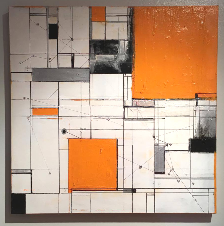 Mary Anderson Mary works in acrylics and unconventional materials to create serene abstracts. She is also a music composer under the name Noise Flower. See more of Mary's paintings on her Noise Flower Facebook page