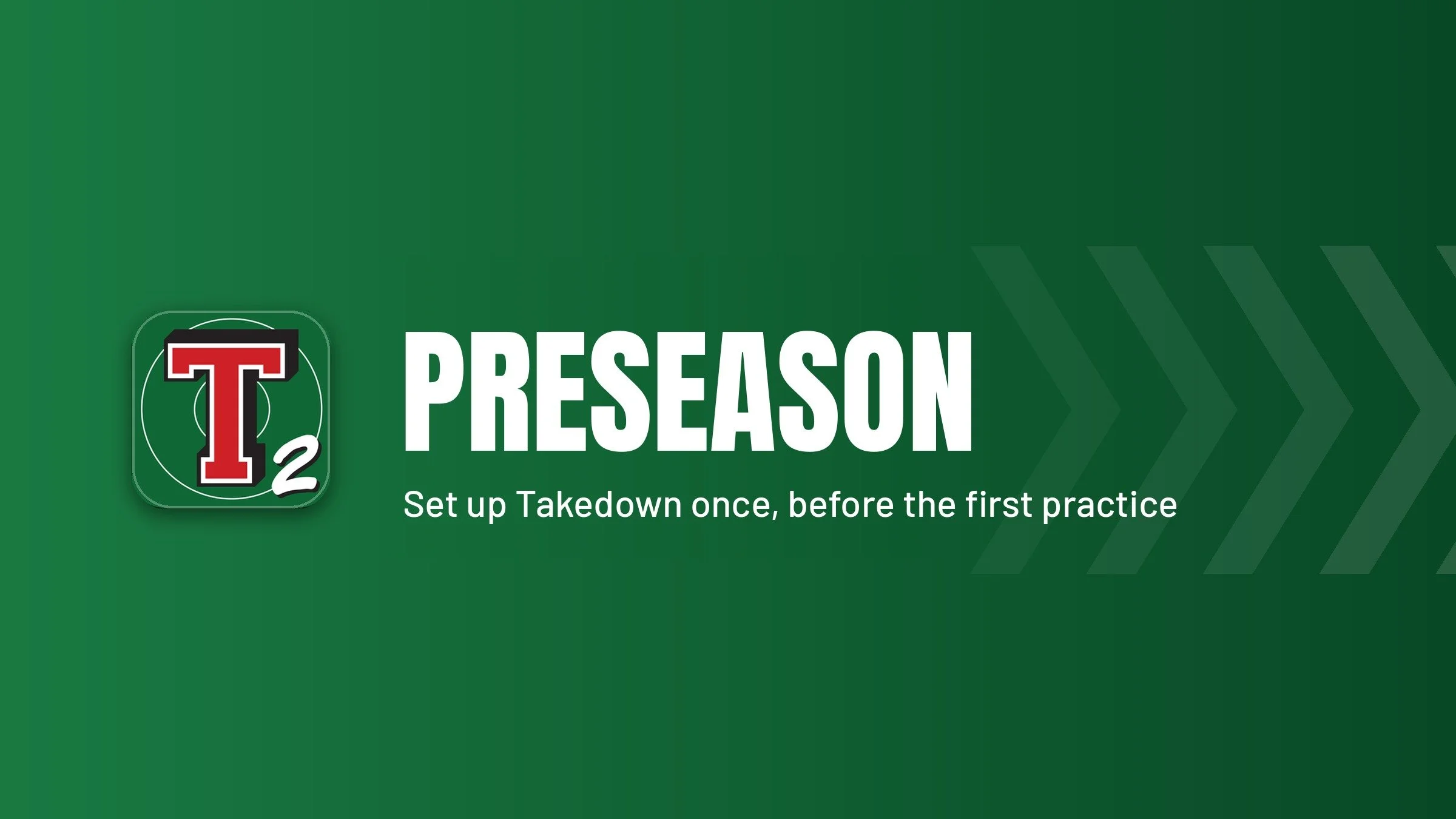 Preseason Setup: Everything to Do Once Before the Season
