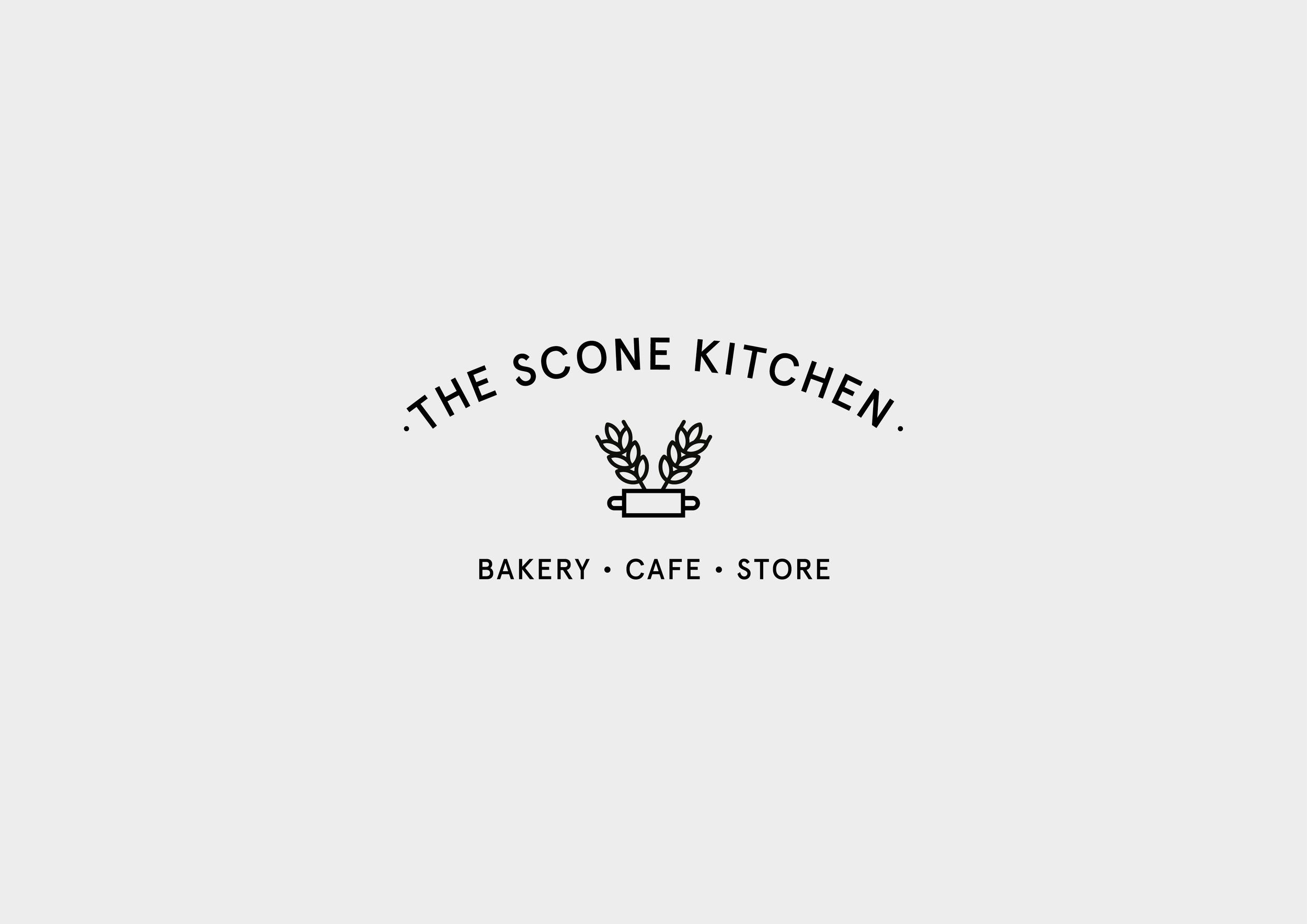 Brand Designer Cafe branding design - The Scone Kitchen 