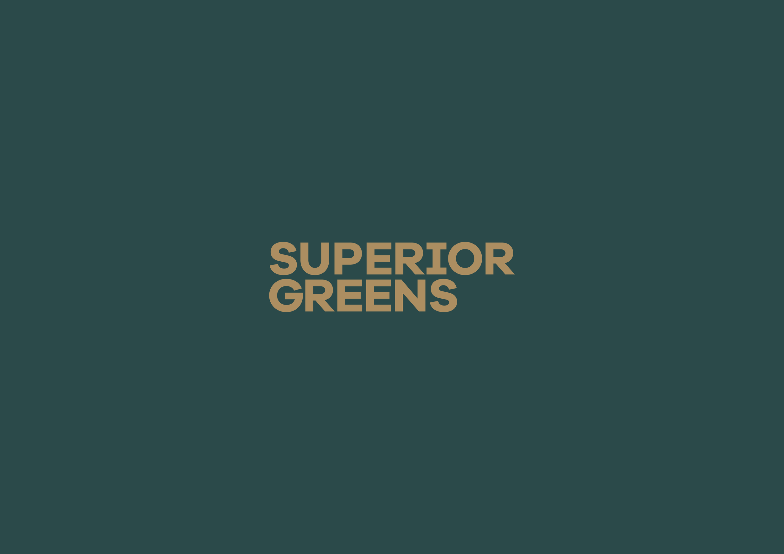 Product Packaging Design - Superior Greens