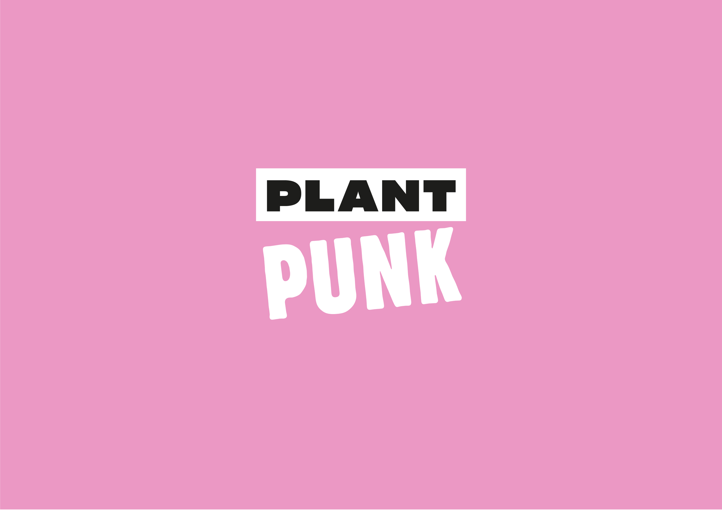 Freelance Packaging Designer UK - Plant Punk burger - bold branding and logo design