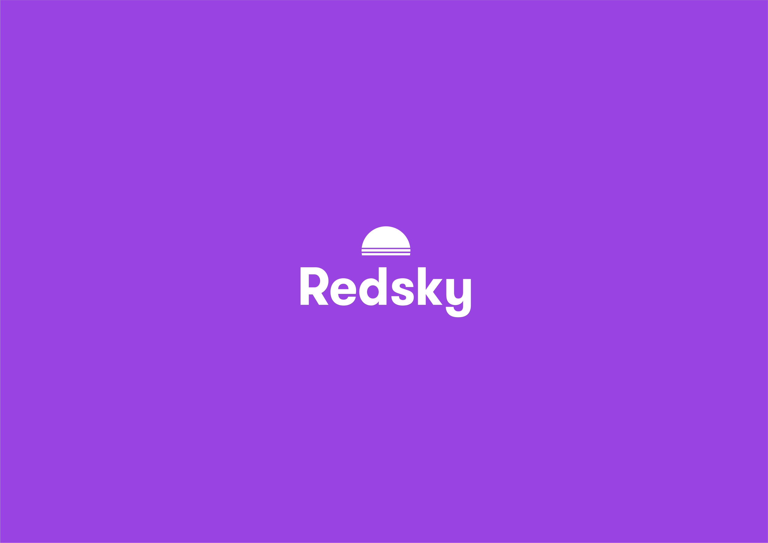 Freelance logo designer - purple logo design