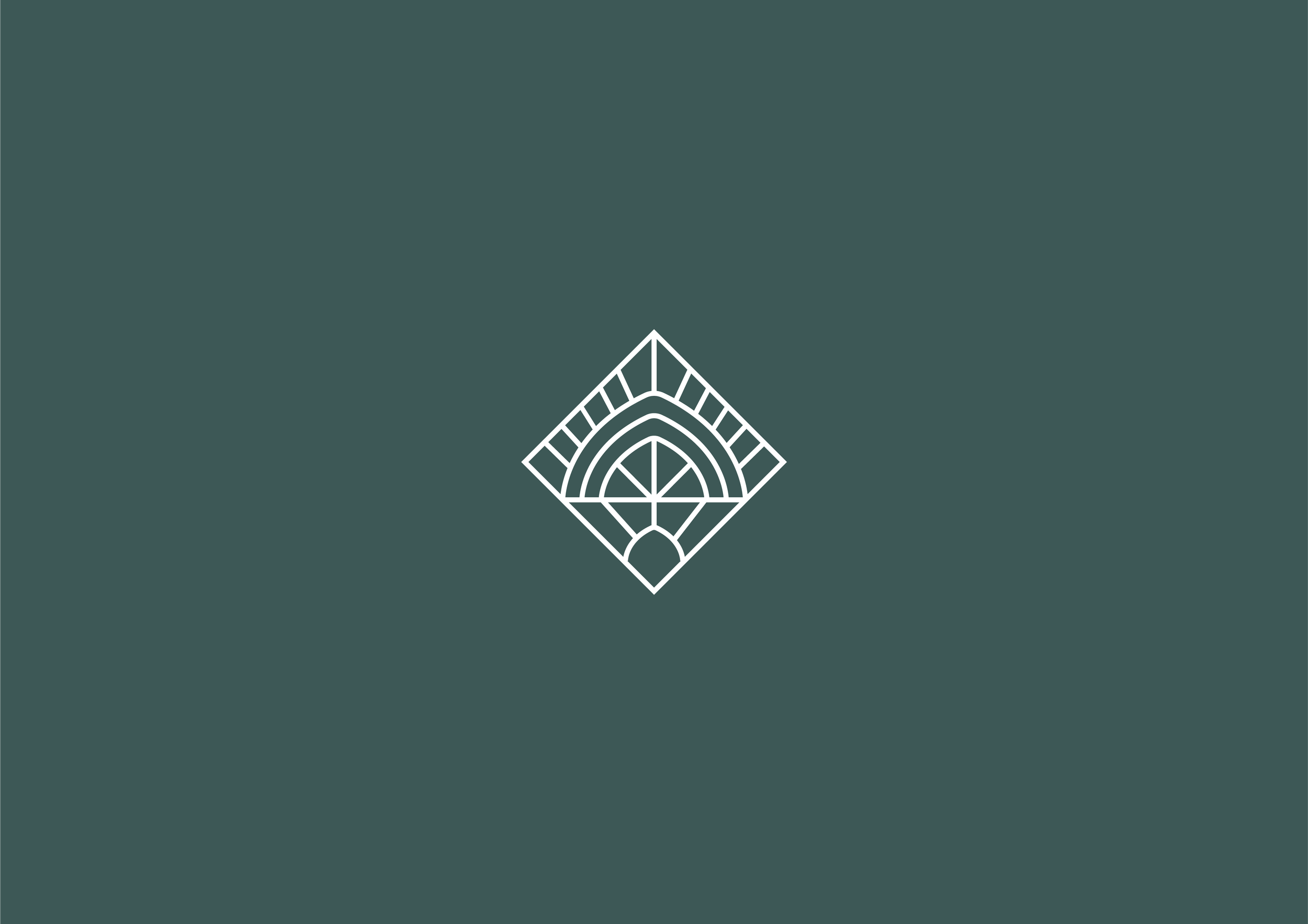 Simple geometric icon design for a Yorkshire based perfume company