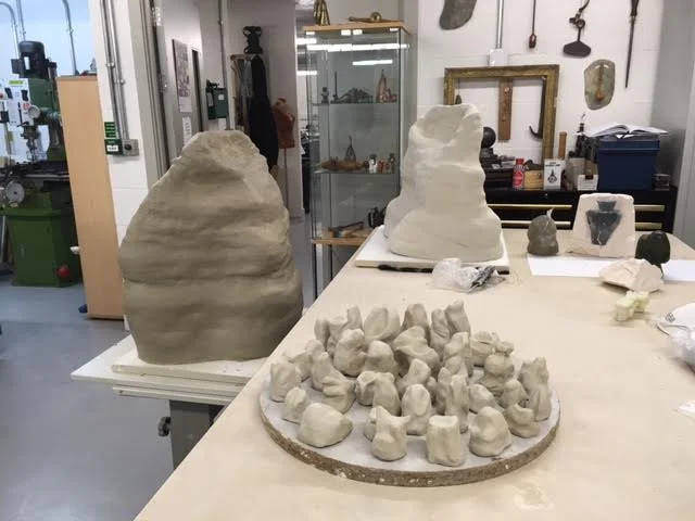 ceramics under way in studio.jpg