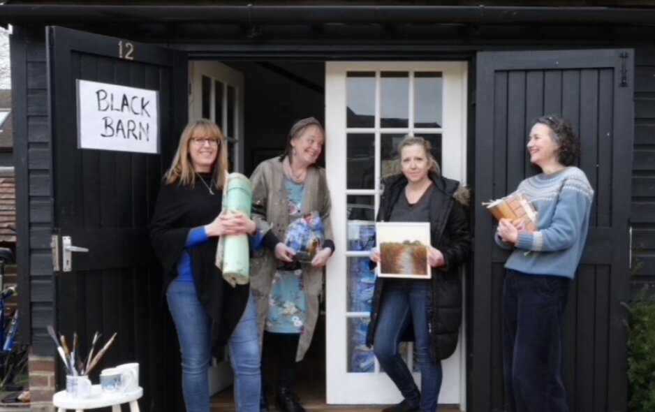 The Turner Dumbrell Studios artists who are "Black Barn".