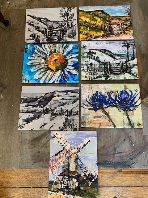 New: prints. Affordable art. Canvas, hand embellished and signed