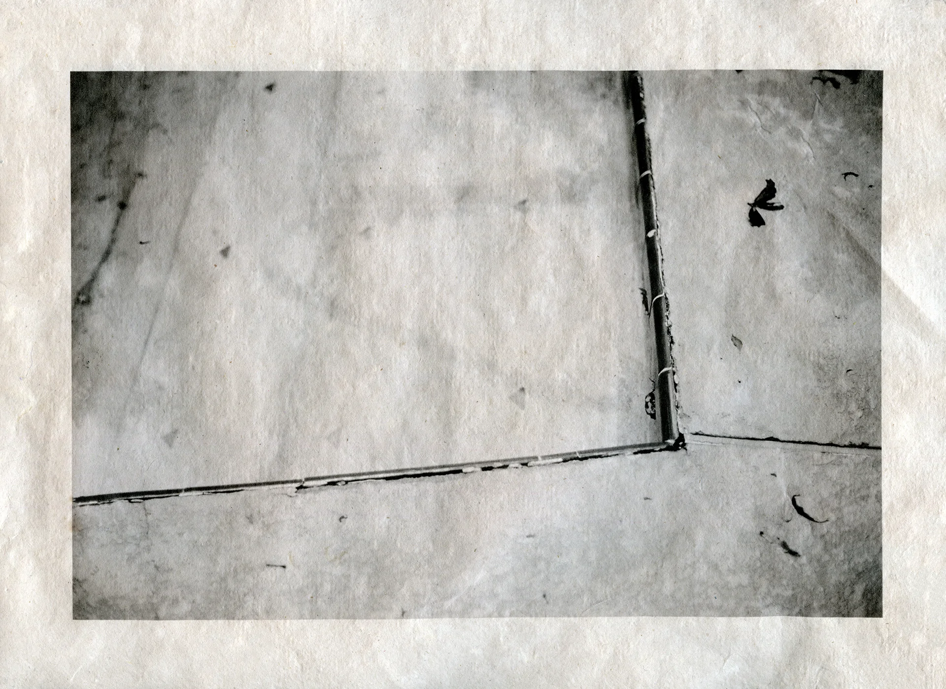 Inkjet print on handmade paper 2013