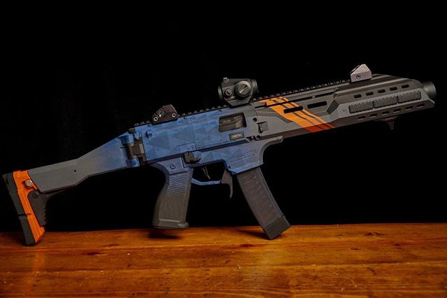 Any fans of Destiny &lsquo;round here? ⁣⠀
⁣⠀
CZ Scorpion owned by @GunSyndicate with 📸 by @LobsterMedia⁣