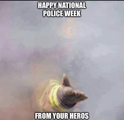 As a professional firefighter, I just want to wish all of my brothers in blue a safe &amp;great National Police week!

#backtheblue #backthebadge #thinblueline #firefightersdoitbetter #firelife #kilodeltatactical #police #cops
