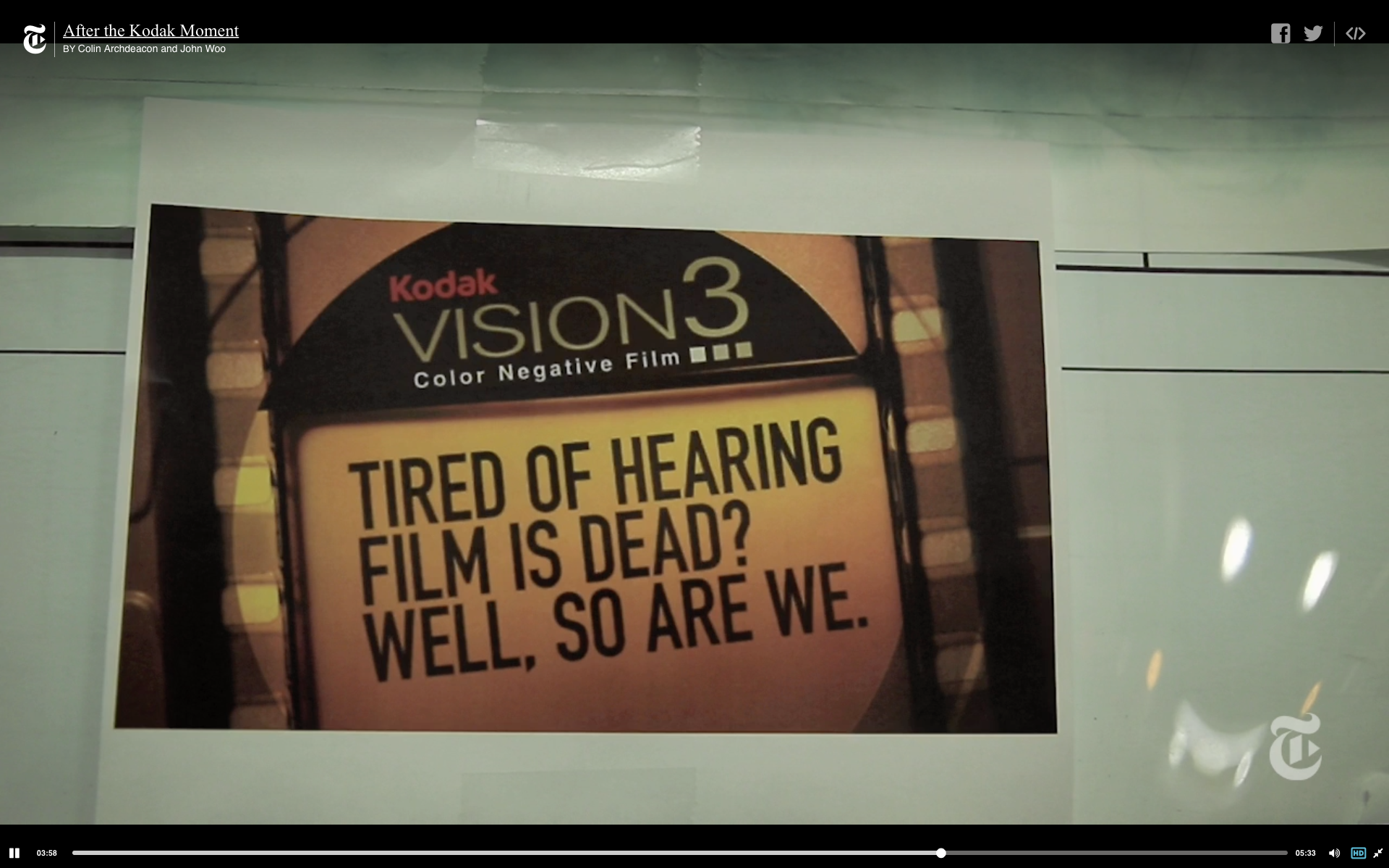 What happened “After the Kodak Moment”?  