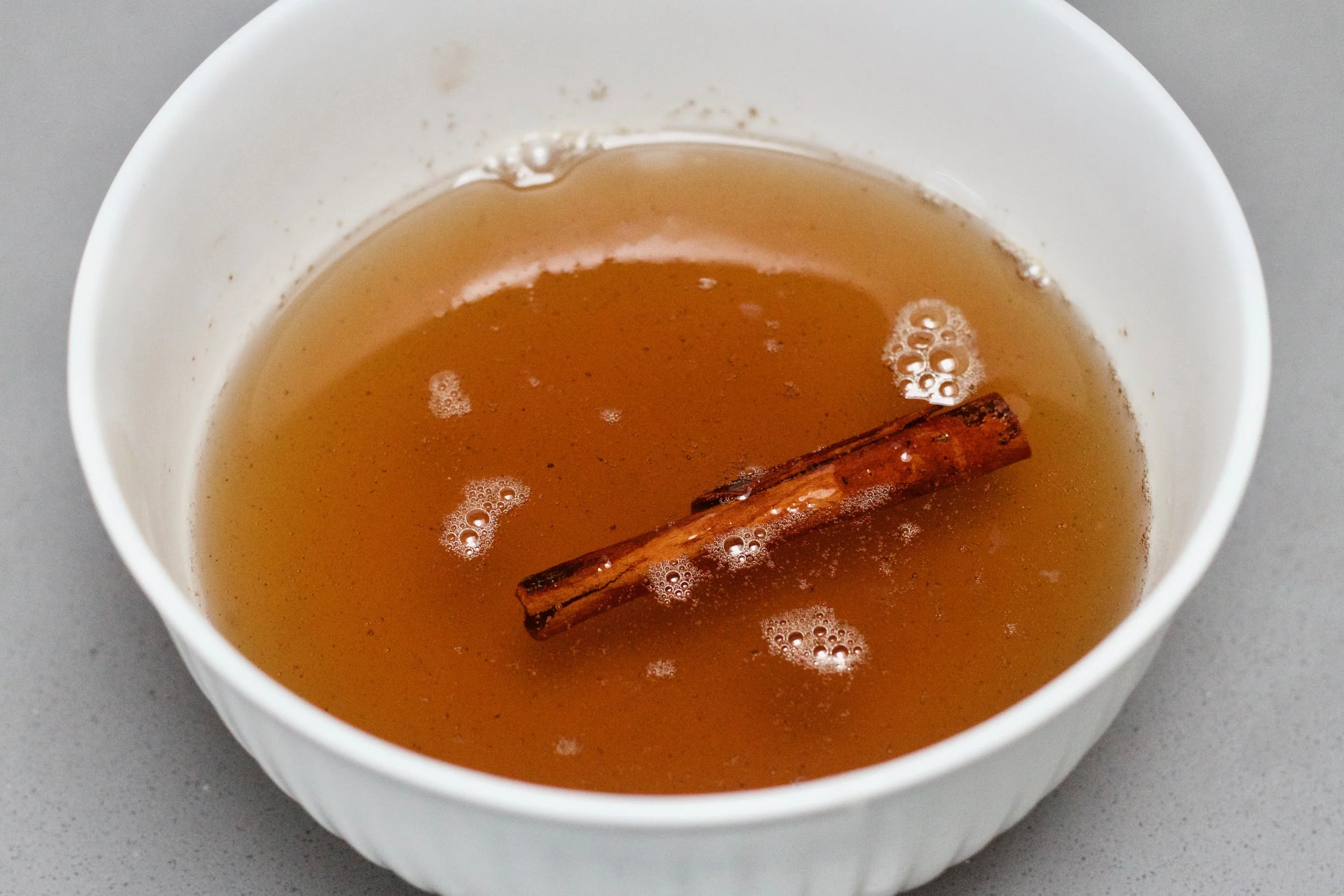 Syrup topping