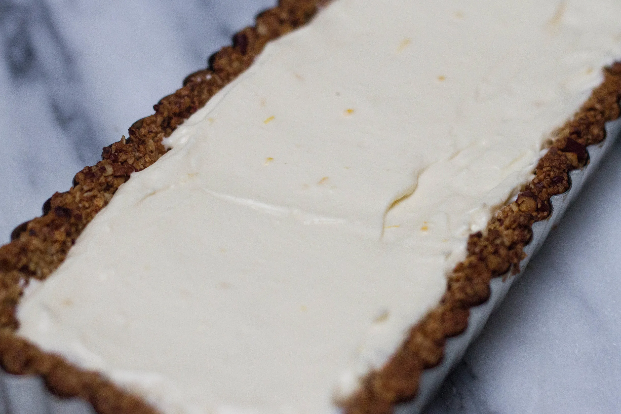 Smooth top into an even layer