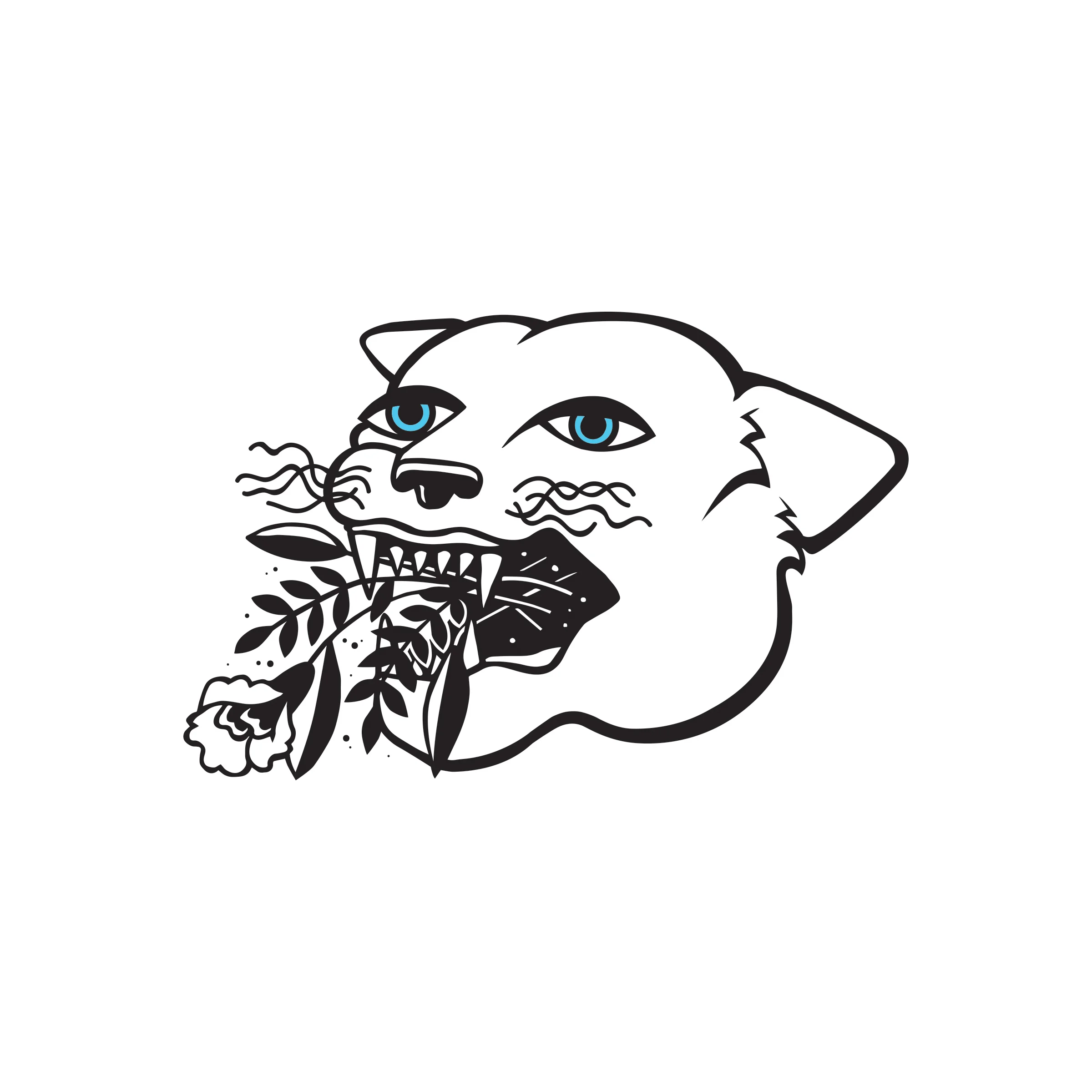 Panther Puke Logo blue eyes.jpg