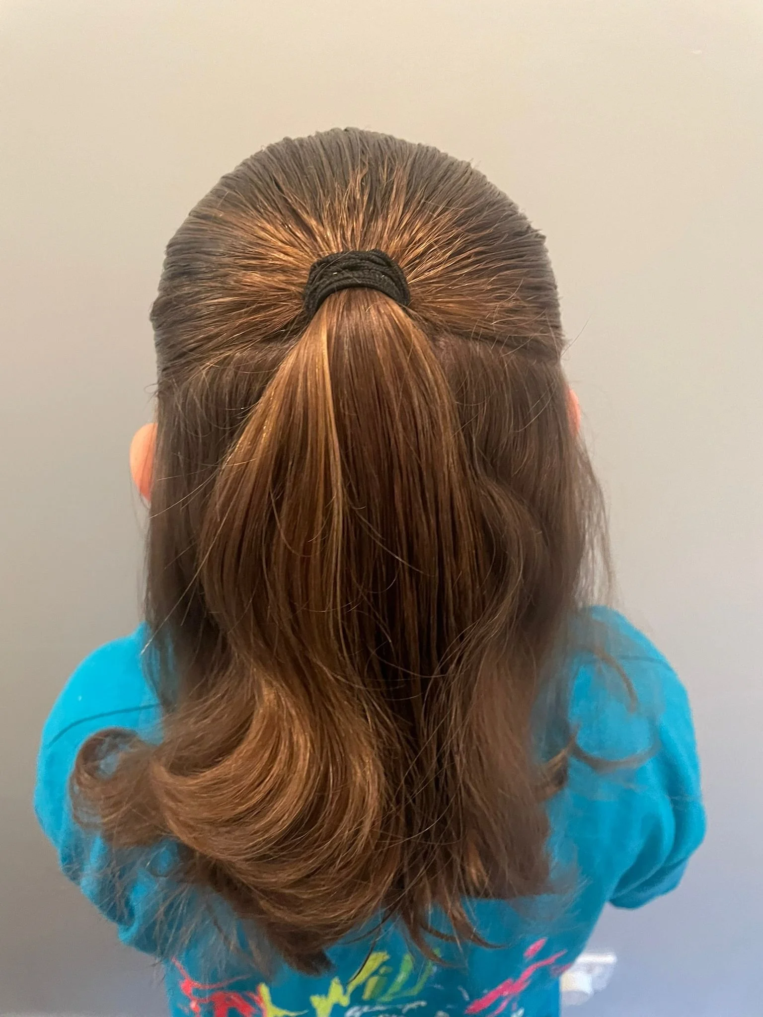Half Up, Half Down