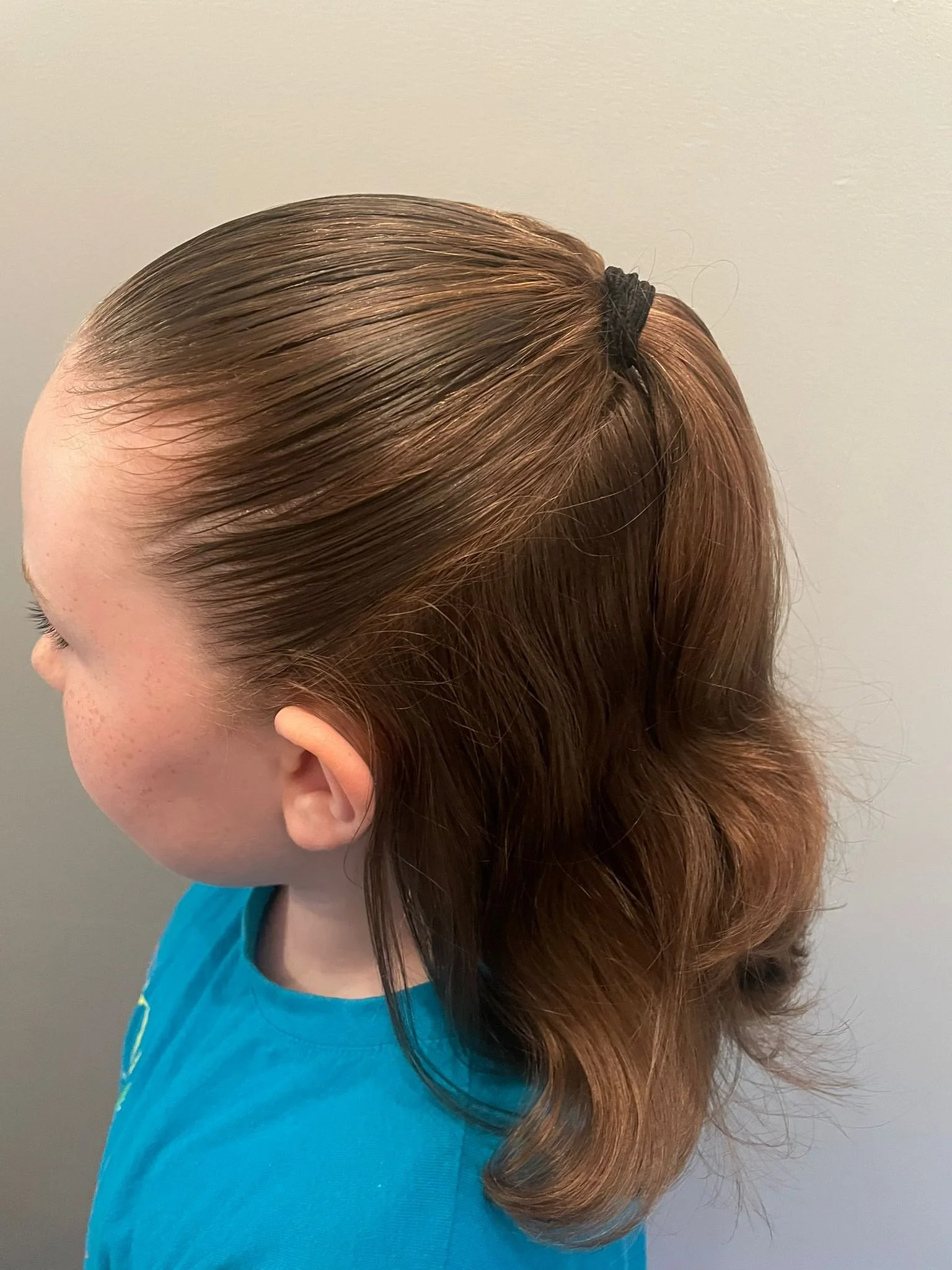 Half Up, Half Down