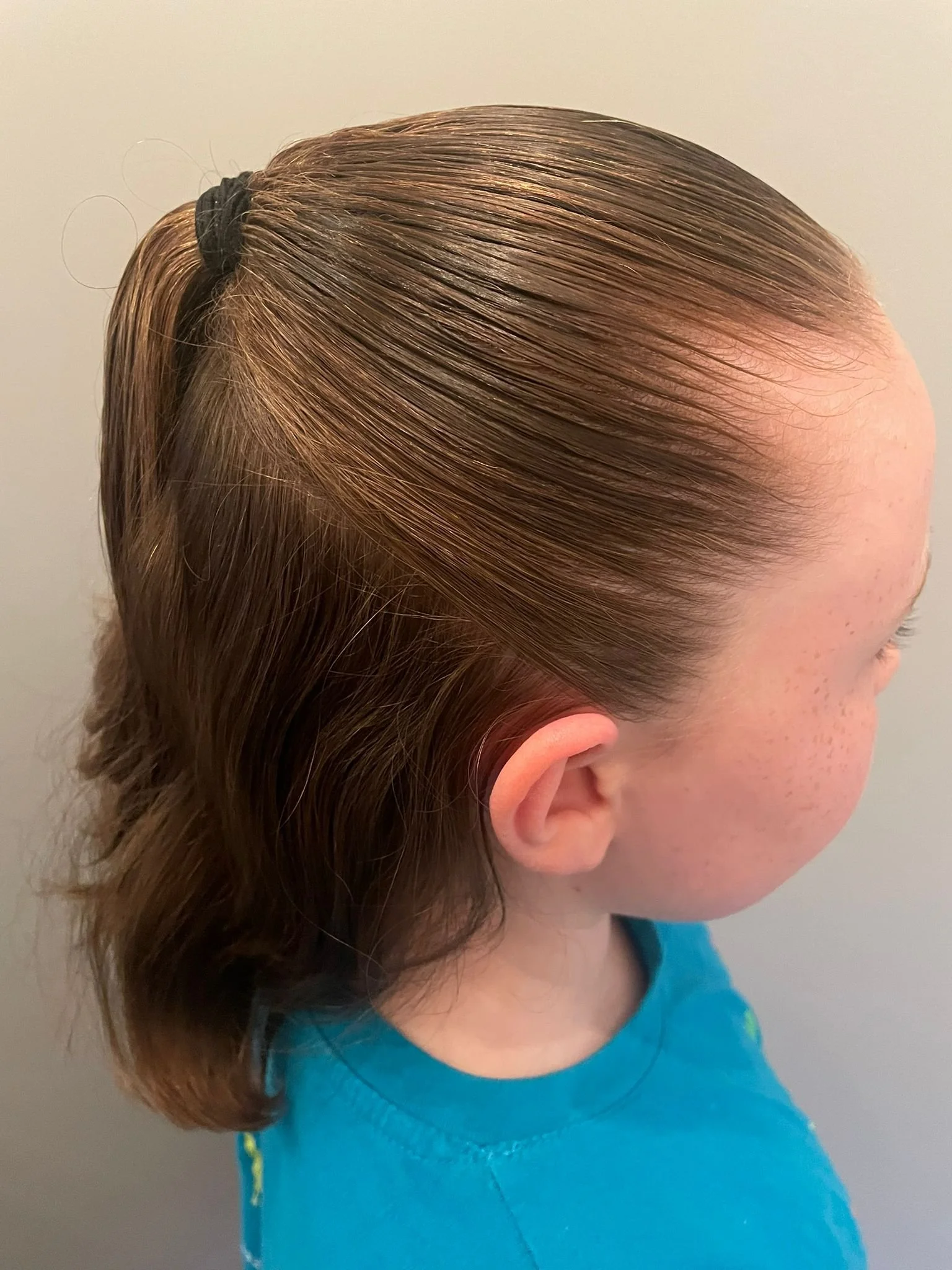 Half Up, Half Down