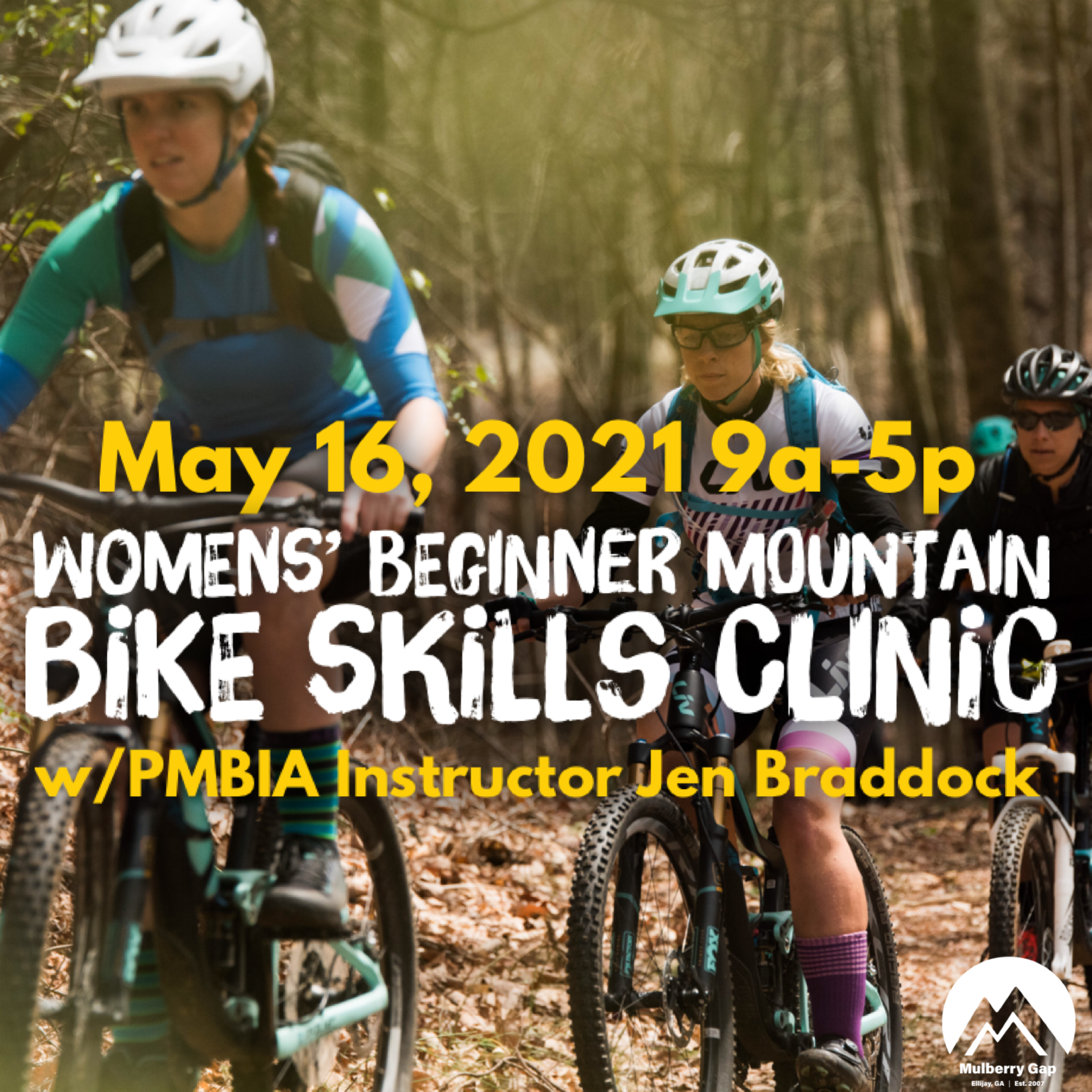 Women's Only One-Day Beginner Mountain Bike Clinic (May 16, 2021) 